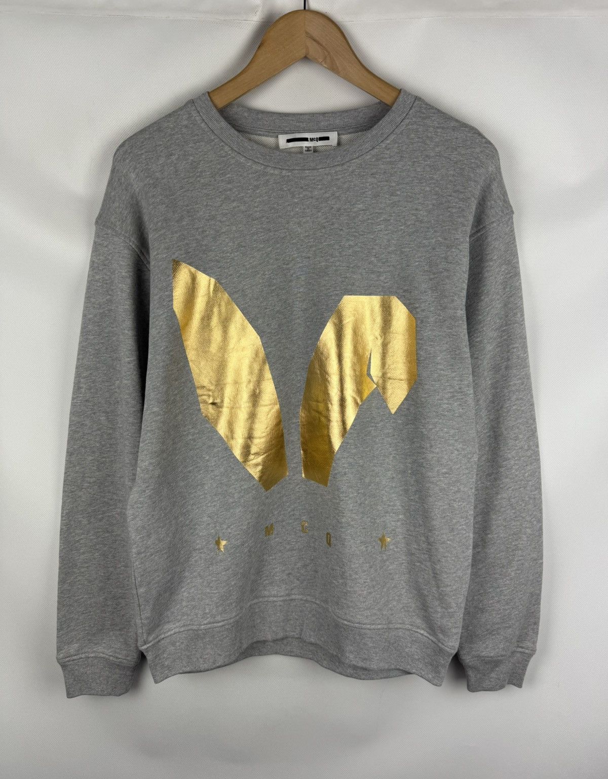 McQ Alexander McQueen Mcq Alexander McQueen Big Logo Crewneck Sweatshirt Pullover Size M / US 6-8 / IT 42-44 - 1 Thumbnail
