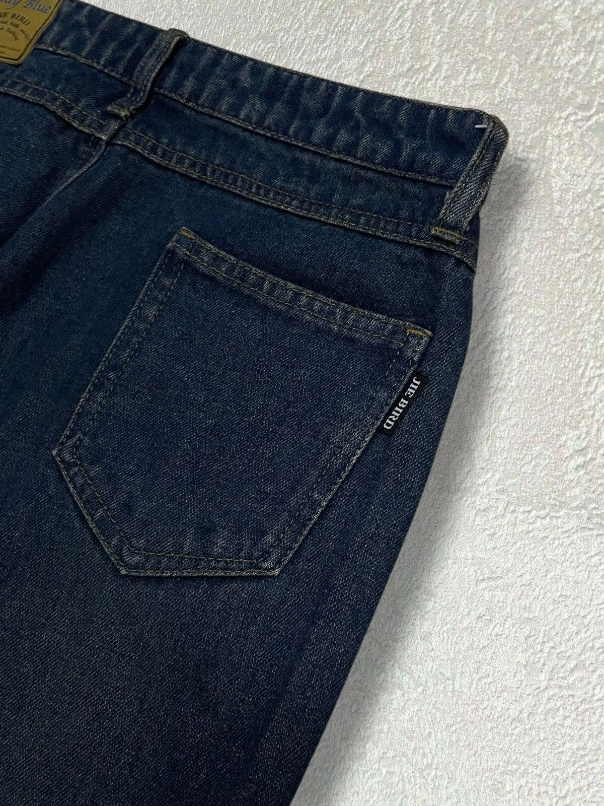 Japanese Brand Vintage 90s Icon Japan Designer Lady Blue Poetic Life Denim Size US 29 - 15 Thumbnail
