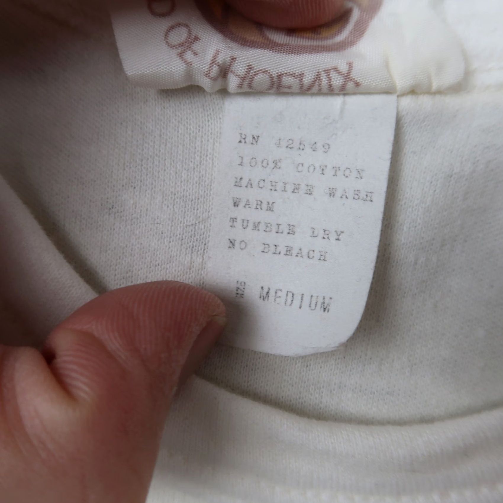 Vintage Vintage 70s Rand of Phoenix Edwards G Robinson Shirt Womens M Actor White Size M / US 6-8 / IT 42-44 - 7 Thumbnail