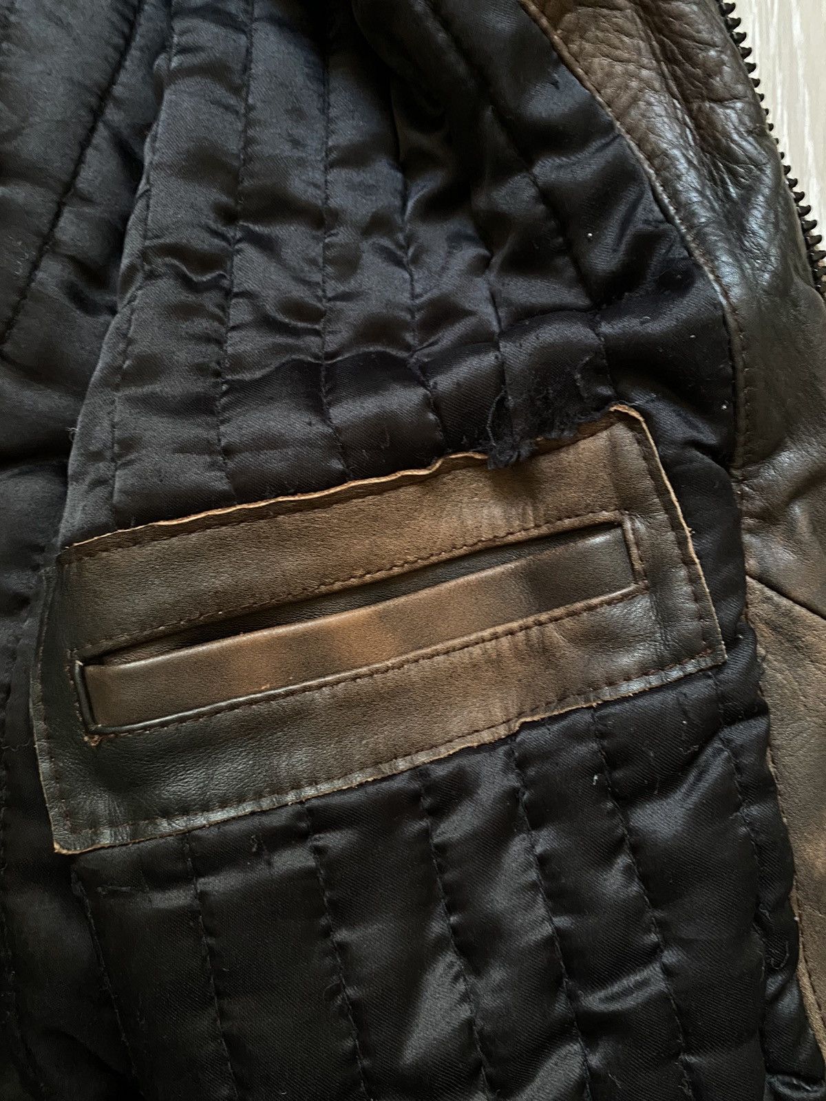 Vintage Vintage Frank Thomas Barnstormer Aviator Leather Jacket Size US M / EU 48-50 / 2 - 13 Thumbnail