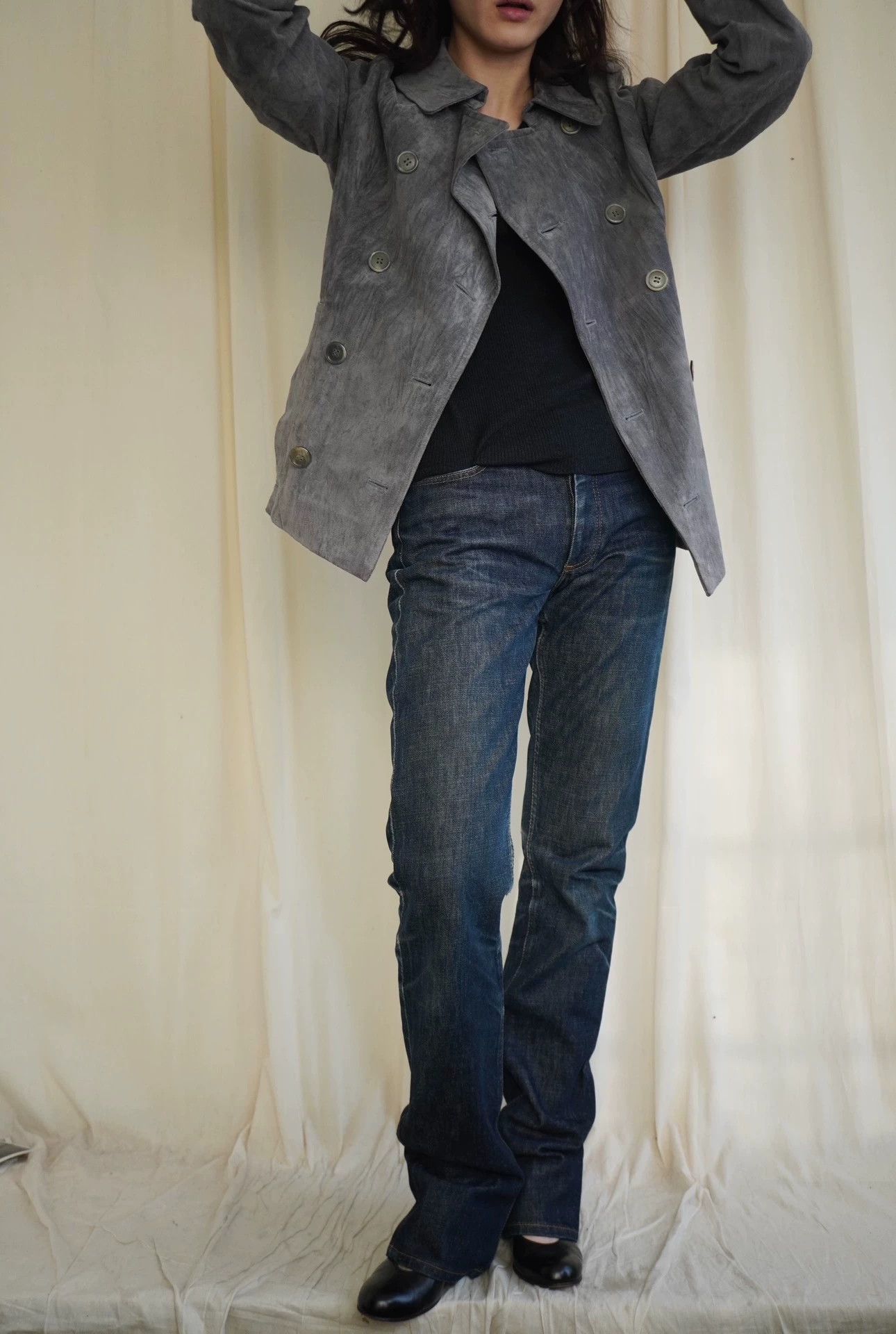 Helmut Lang Helmut Lang 1996 Rare Vintage Washed Long Jeans Size 26 Size 26" / US 2 / IT 38 - 9 Thumbnail
