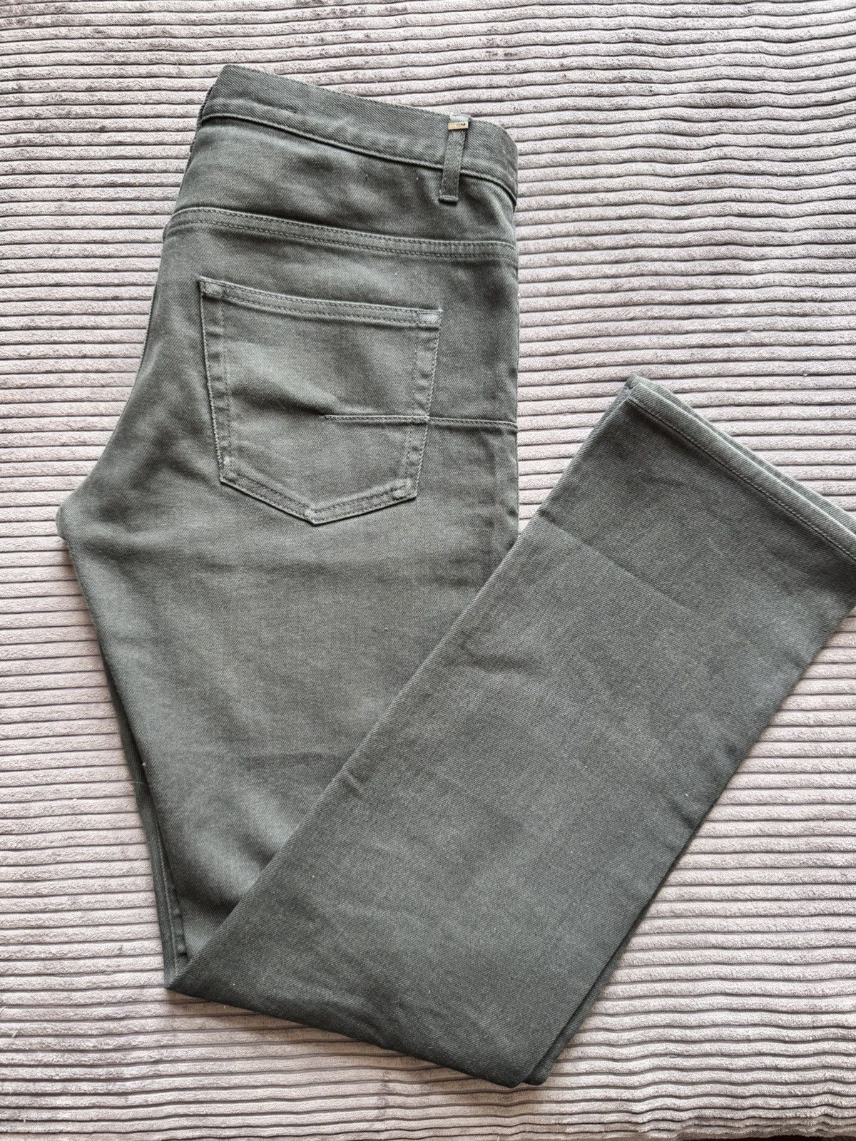 Dior Dior Homme FW14 by Kris Van Assche Gray Washed Denim Jeans Size US 32 / EU 48 - 13 Thumbnail