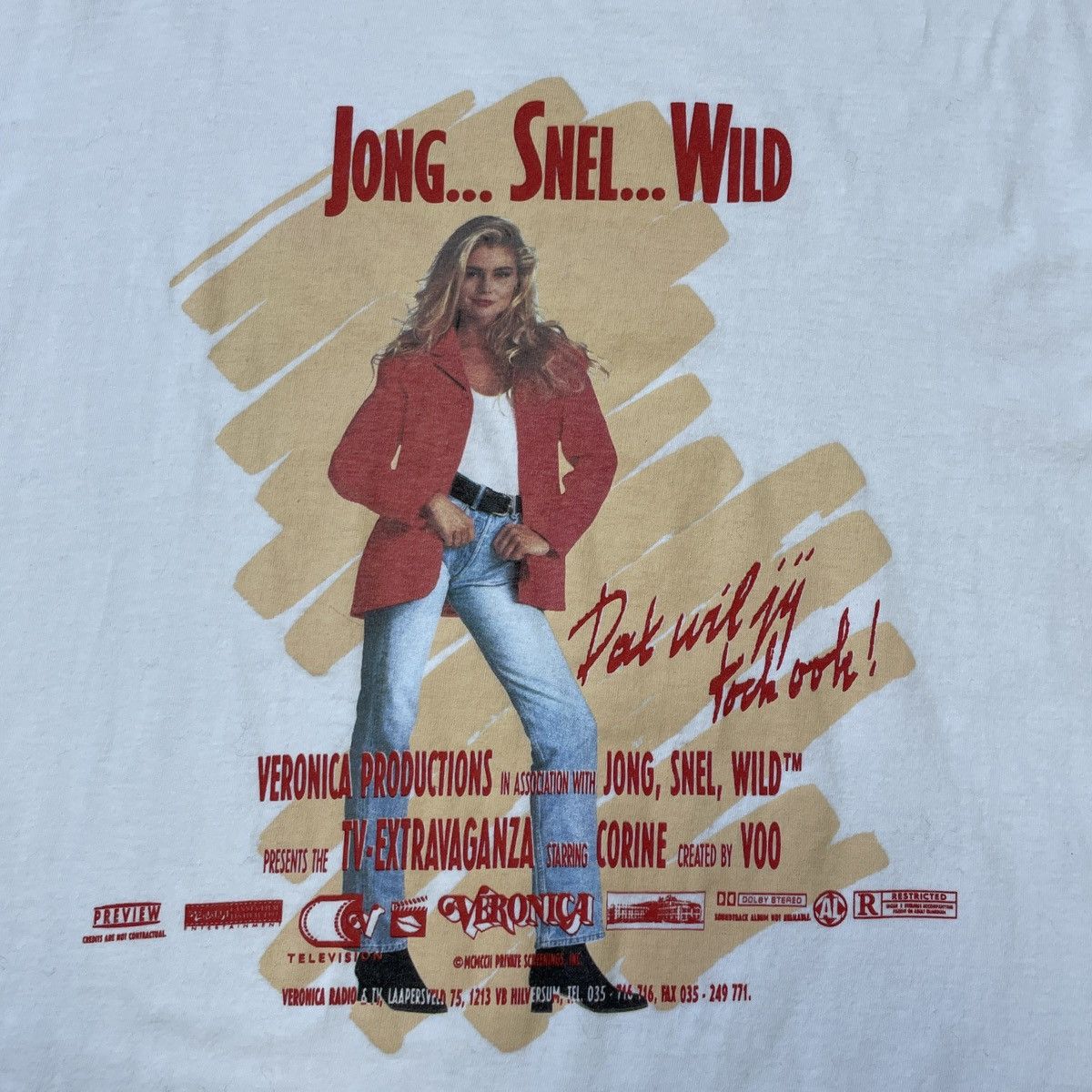 Vintage Vintage Veronica Jong Snel Wild T-Shirt Size XL Size US XL / EU 56 / 4 - 6 Thumbnail