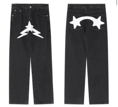 Vintage Retro Rarri Vintage Denim Vintage jeans star Bape Style Y2K Size US 32 / EU 48 - 2 Thumbnail