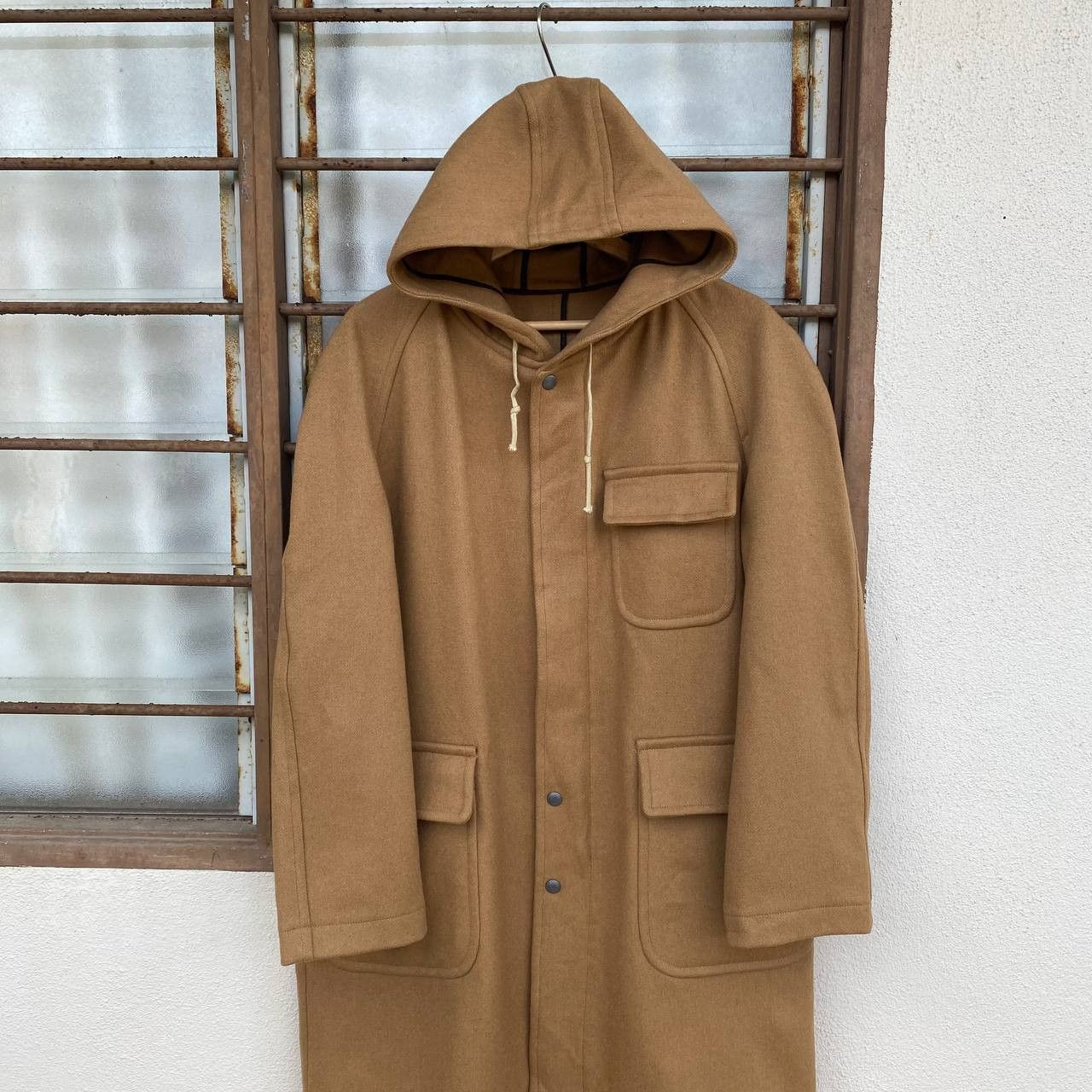 Japanese Brand × Van × Yohji Yamamoto VINTAGE VAN JACKET JAPAN CAMEL BROWN DUFFLE COAT Size US M / EU 48-50 / 2 - 2 Thumbnail