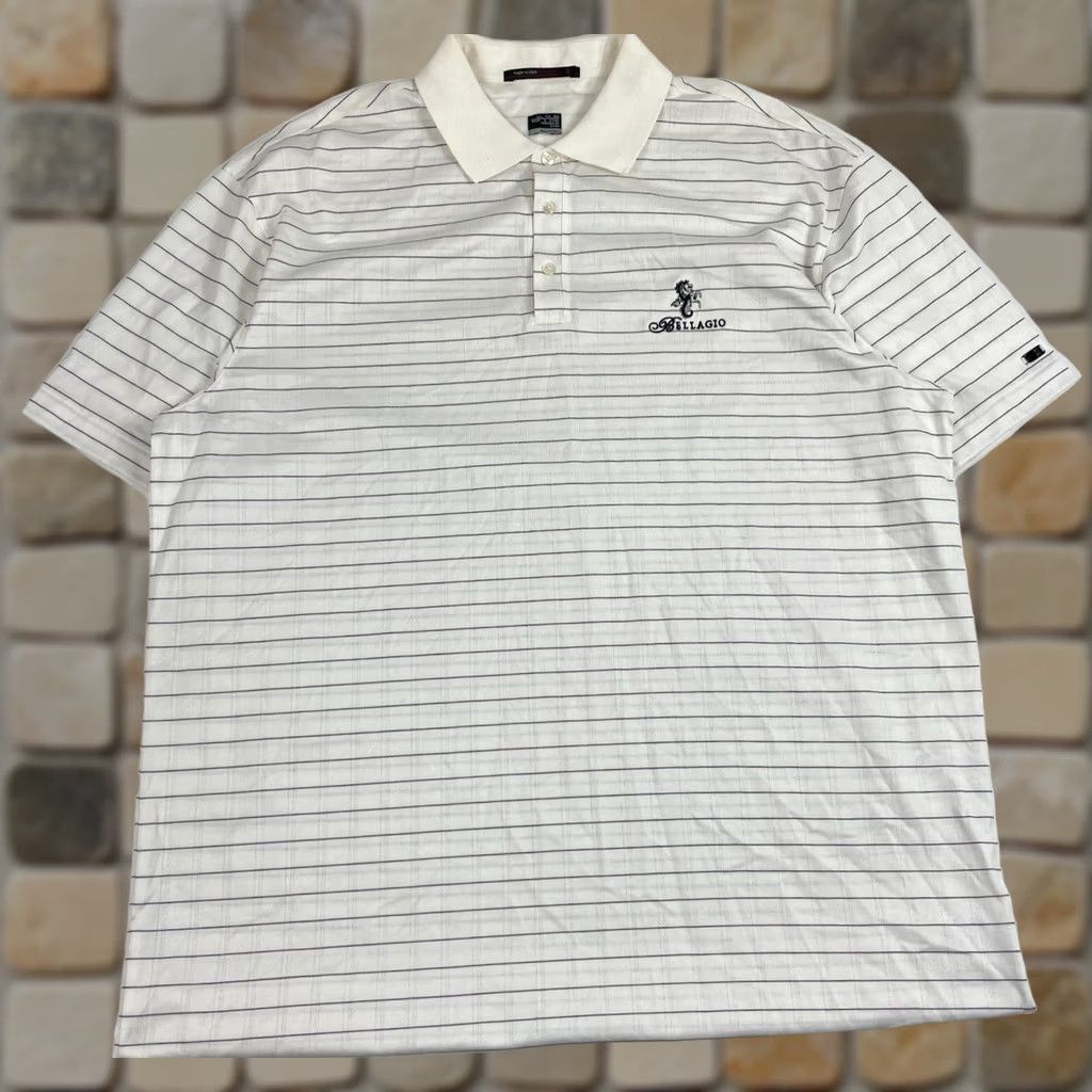 Nike Nike Shirt Mens 2XL White Polo XXL Tiger Woods Dri Fit Short Sleeve Golf Golfing Size US XXL / EU 58 / 5 - 1 Thumbnail