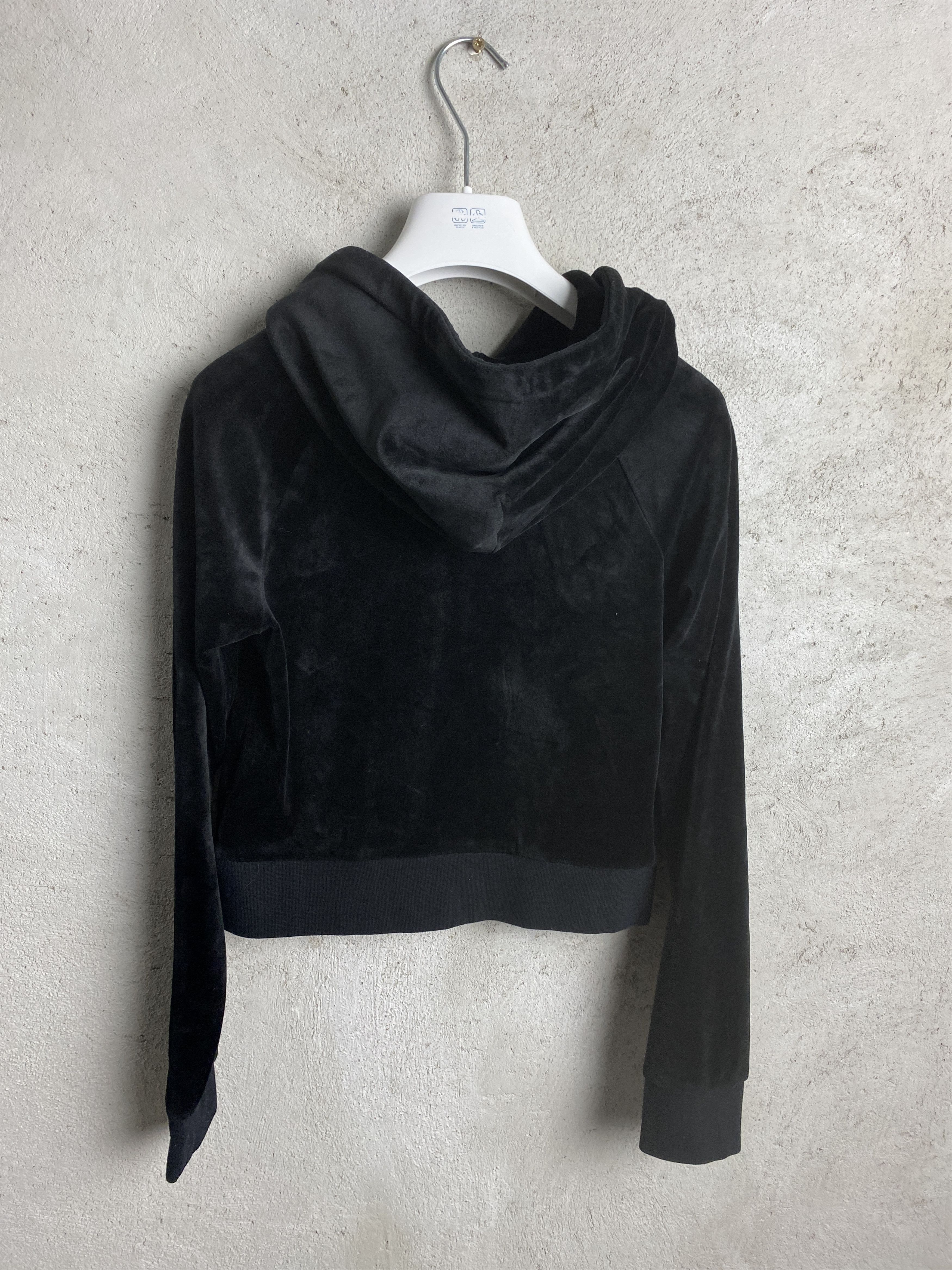 Juicy Couture Juicy Couture big logo crop hoodie rhinestones Size S / US 4 / IT 40 - 5 Thumbnail