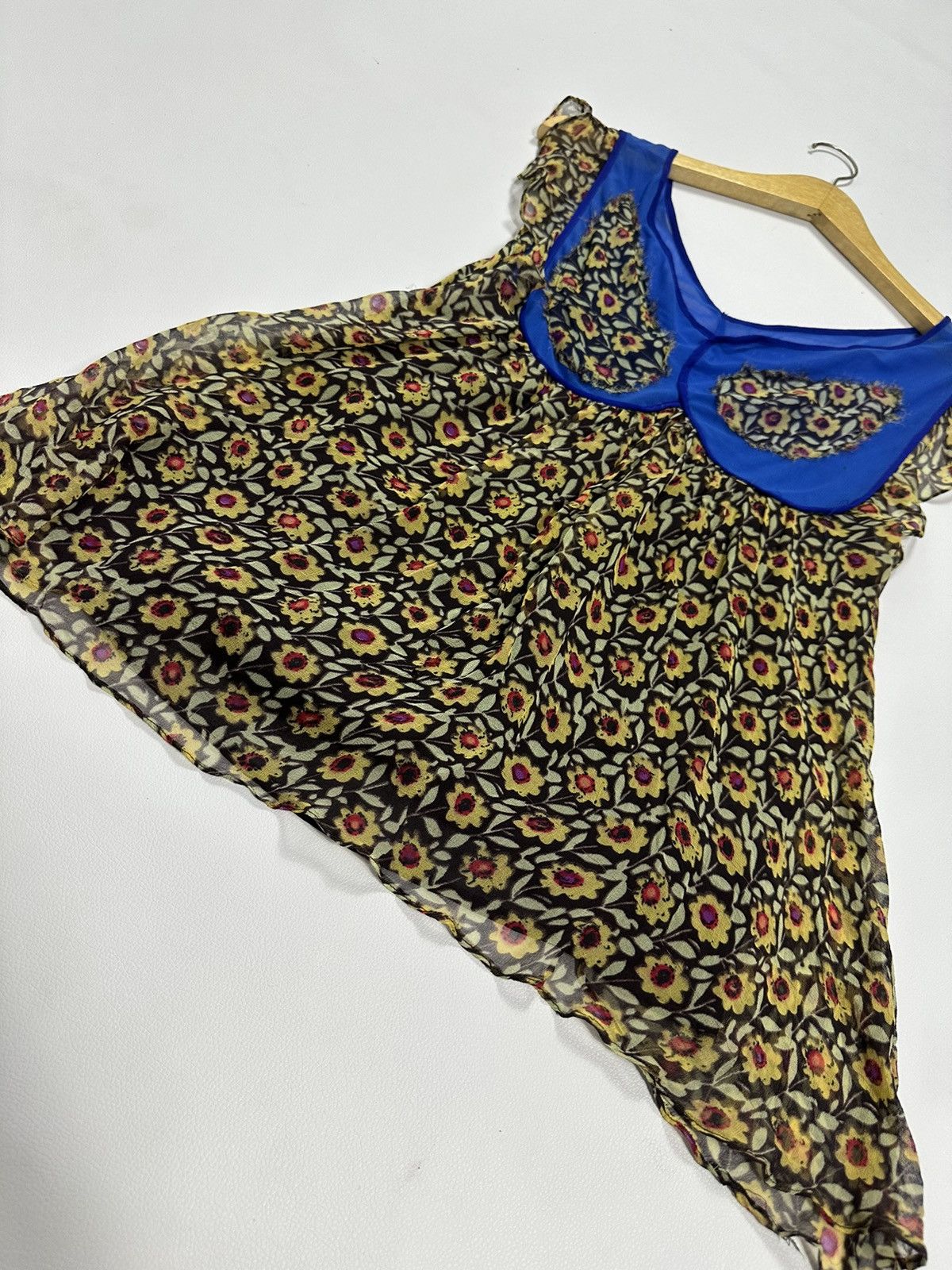 Issey Miyake × Tsumori Chisato Tsumori Chisato by Issey Miyake Silk Tops Size L / US 10 / IT 46 - 6 Thumbnail