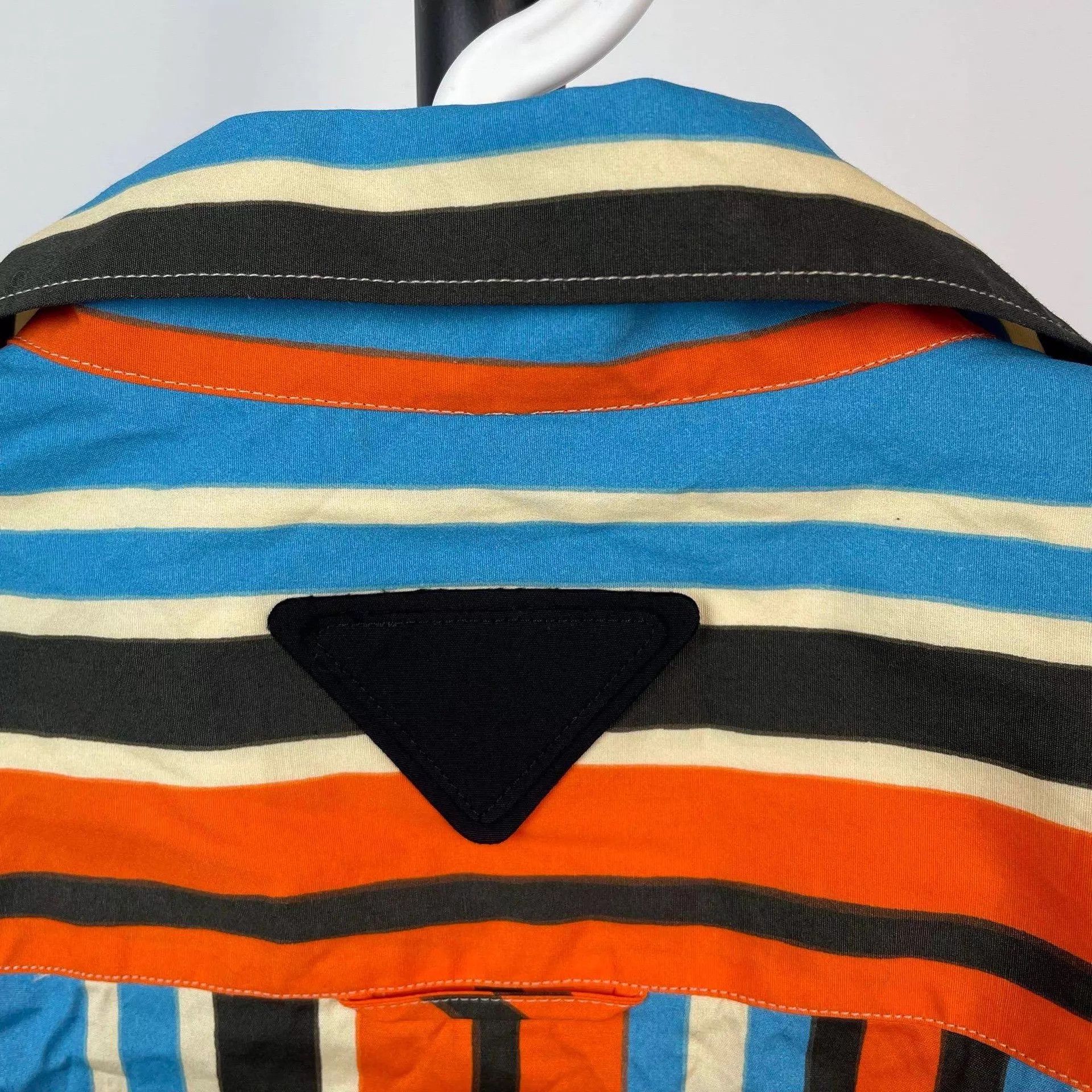 Prada Prada Striped Short-Sleeve Tee 180/96 Size US M / EU 48-50 / 2 - 3 Thumbnail