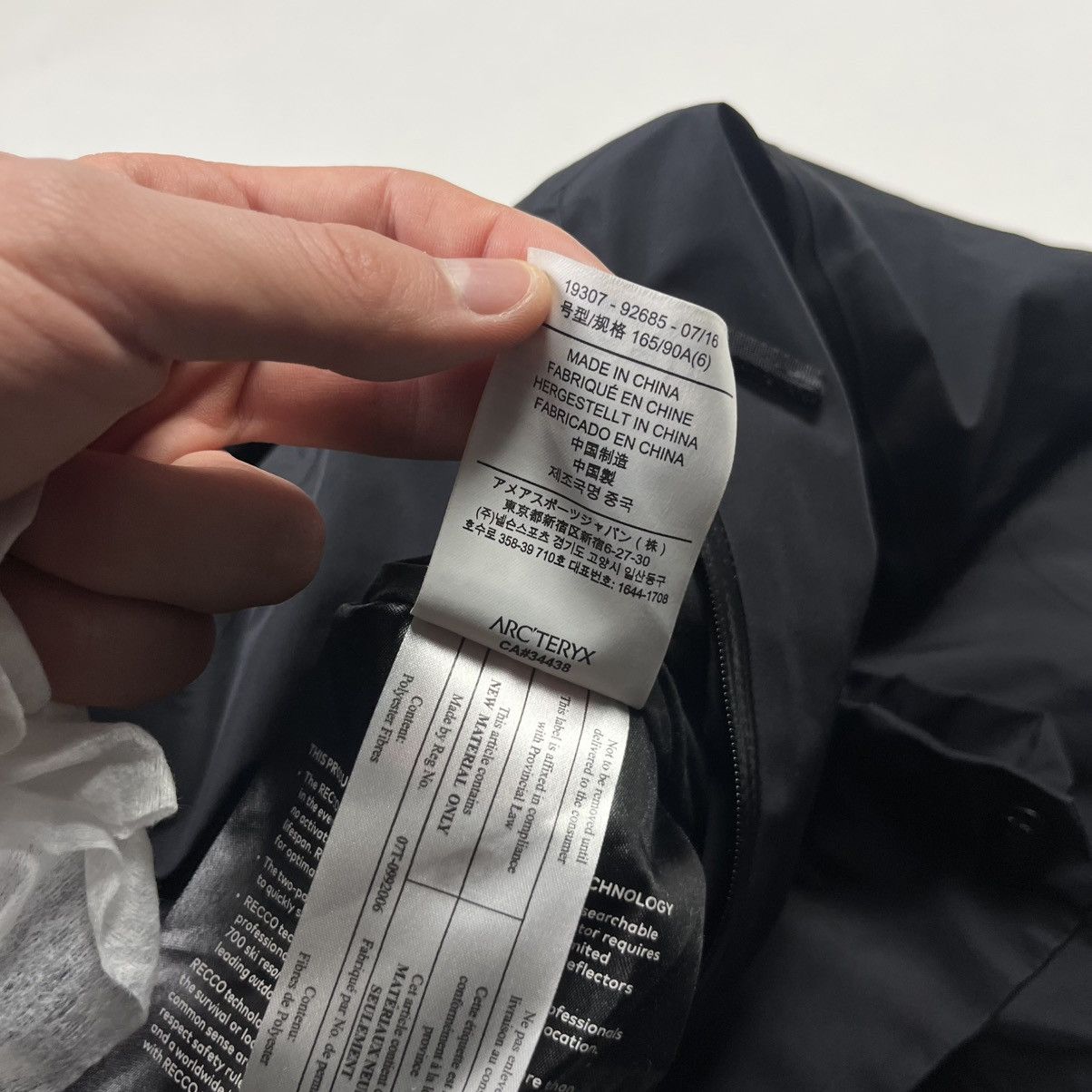 Arc'teryx × Goretex Arctery Women's Ravenna Soft Shell Pants Recco Size M Size 28" / US 6 / IT 42 - 17 Thumbnail