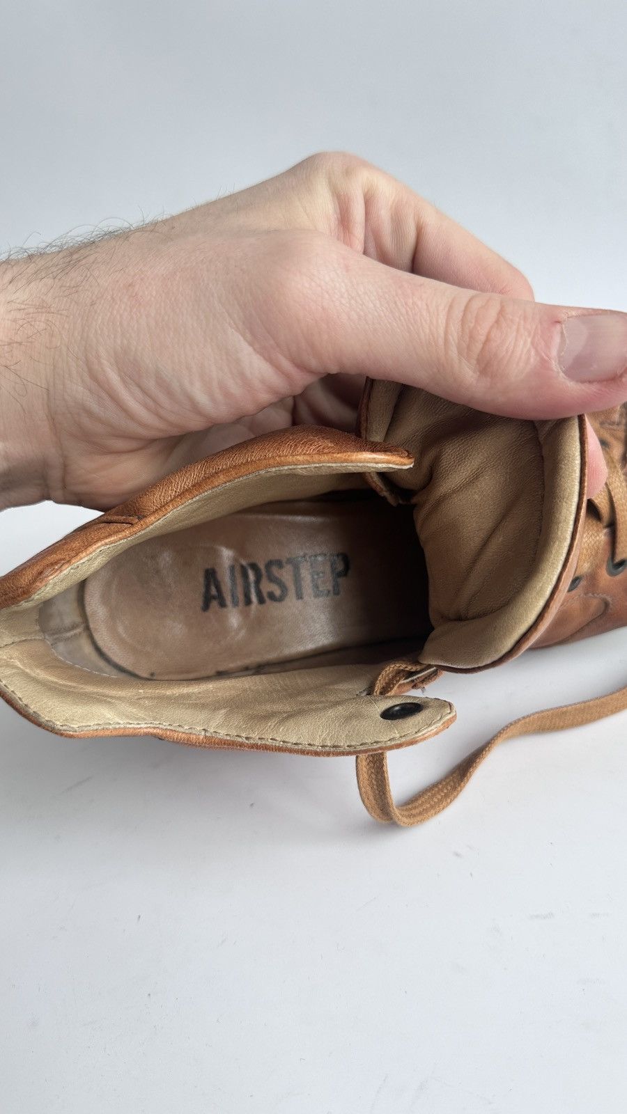 A.S.98 Airstep A.S.98 Leather Wedge Sneakers Shoes EU 39 US 8.5 Size US 8.5 / IT 38.5 - 13 Thumbnail