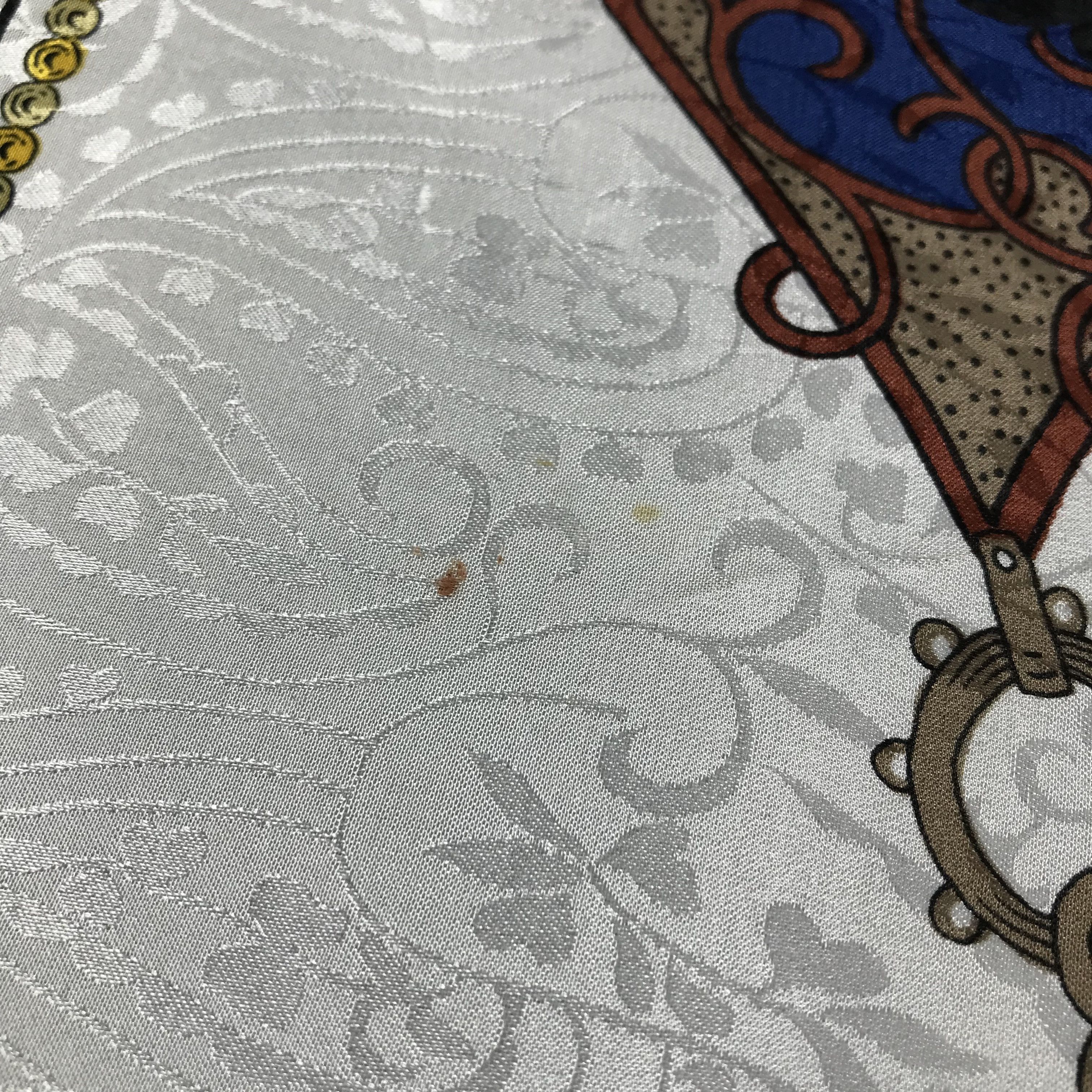 Vintage Luxury Design Silk Scarf M136 Size ONE SIZE - 5 Thumbnail