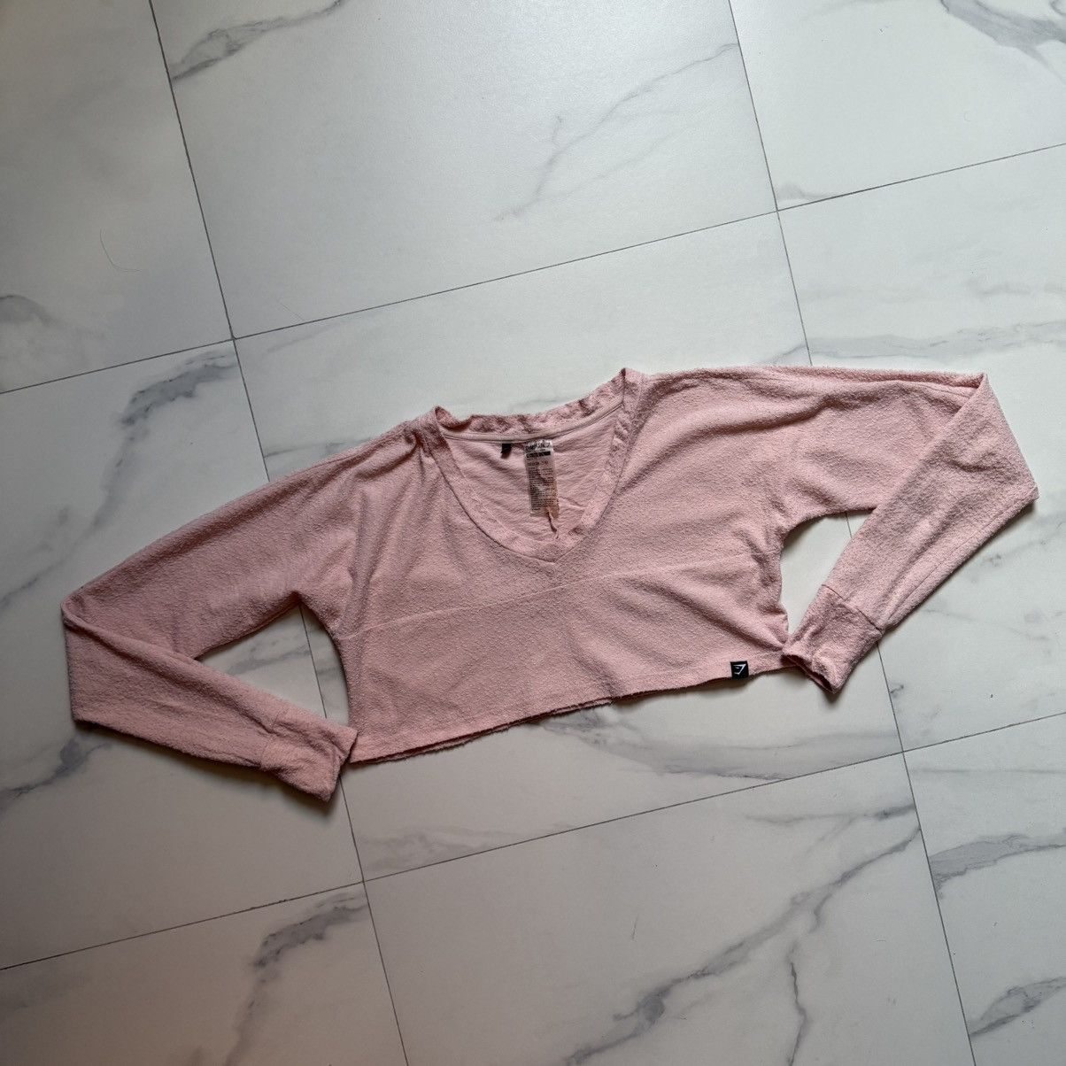 Gymshark Gymshark Crop Top Relief Size XS / US 0-2 / IT 36-38 - 3 Thumbnail