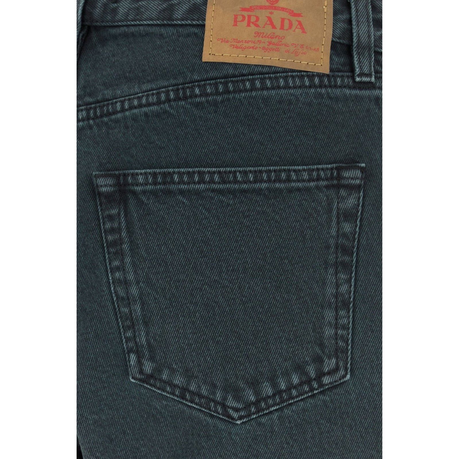 Prada PRADA Dark Blue Denim Jeans New & Authentic (Men's size:31;) Size US 31 - 3 Thumbnail