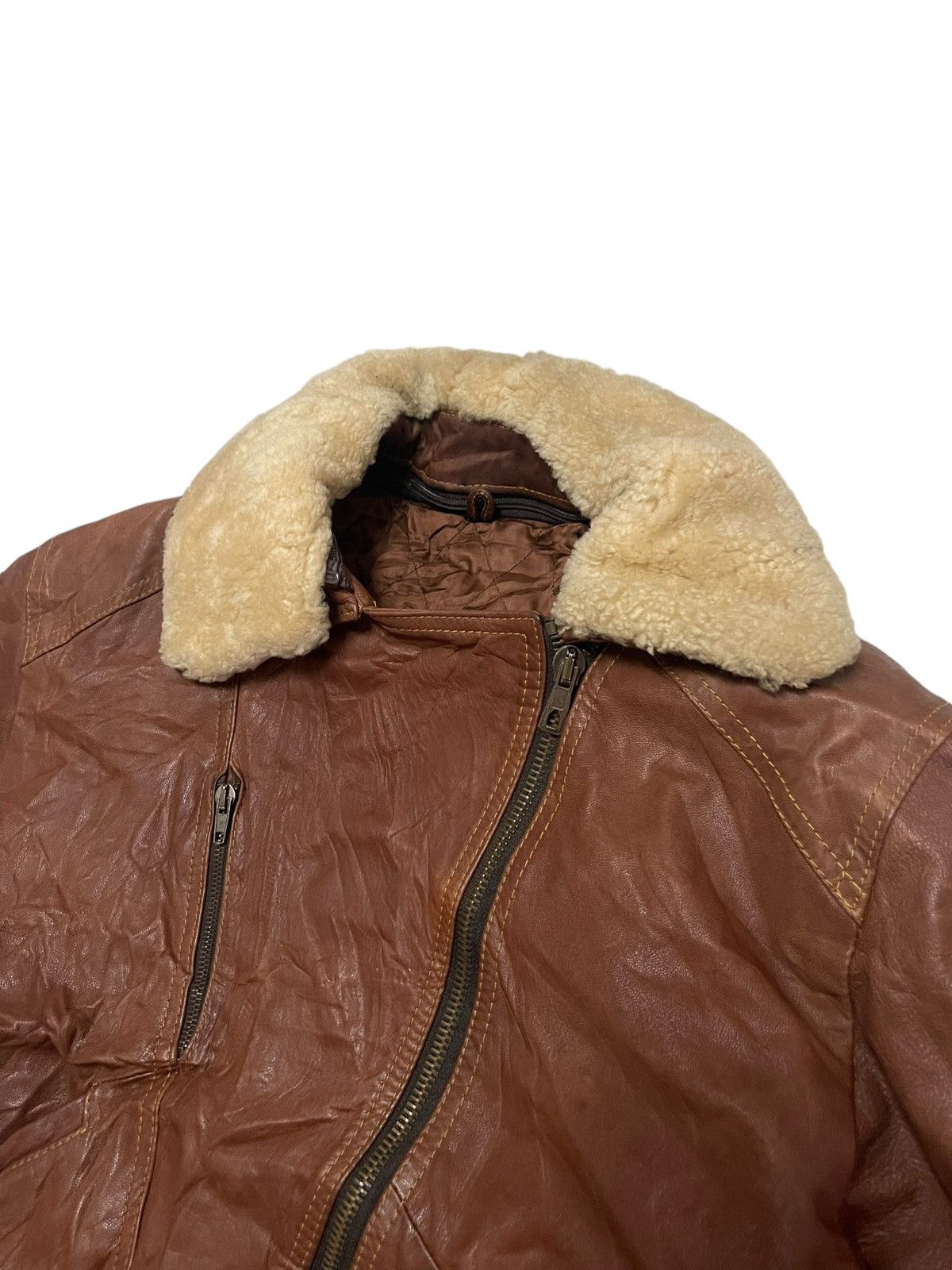 Other MARCO PIERGUIDI LEATHER RACING JACKET Size US S / EU 44-46 / 1 - 5 Thumbnail