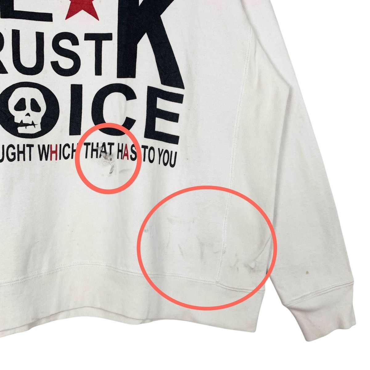 If Six Was Nine Vintage Scultura Wear Sweatshirt Lovable Spell Out Rock Punk Size US L / EU 52-54 / 3 - 5 Thumbnail