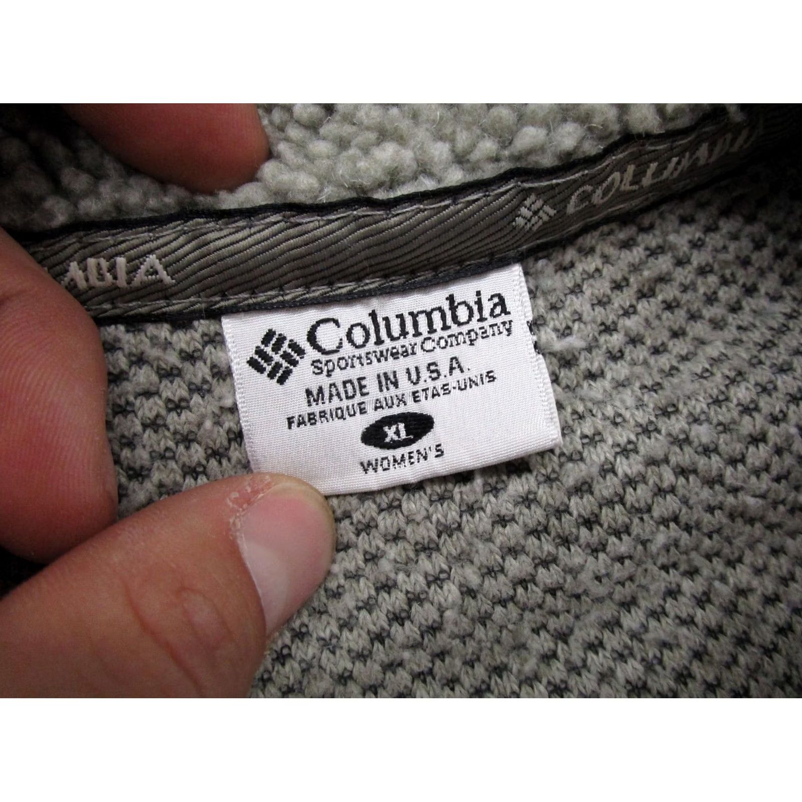 Vintage VINTAGE Columbia Full Zip Jacket Women XL Beige Ski Casual US Made Cinch Waist Size XL / US 12-14 / IT 48-50 - 2 Thumbnail