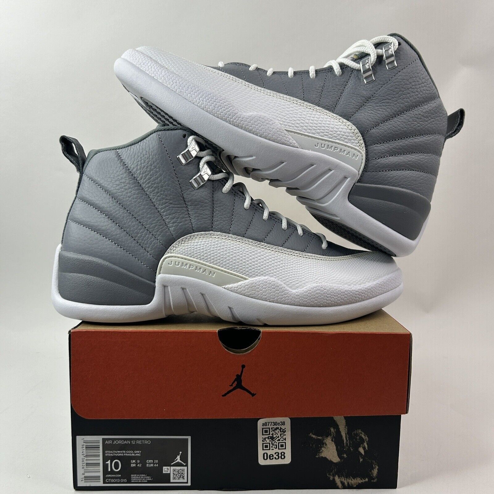 Nike Nike Air Jordan 12 Retro “Stealth” 2024 Size US 10 / EU 43 - 1 Thumbnail