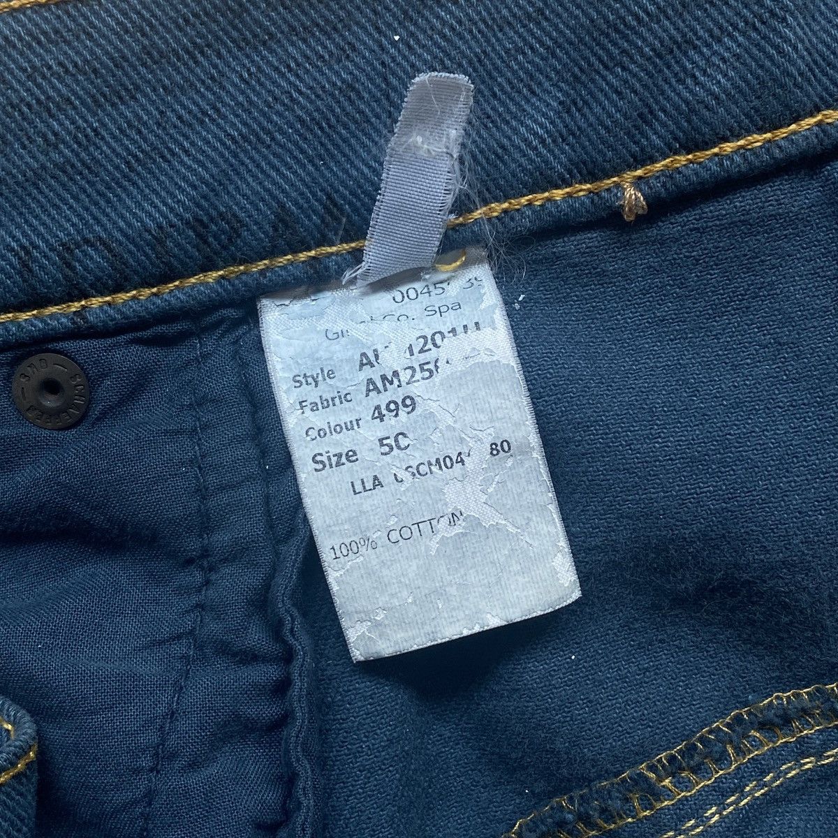 John Galliano S/S 2006 John Galliano Star Panel Gazette J-Cut Jeans Size US 33 - 12 Thumbnail