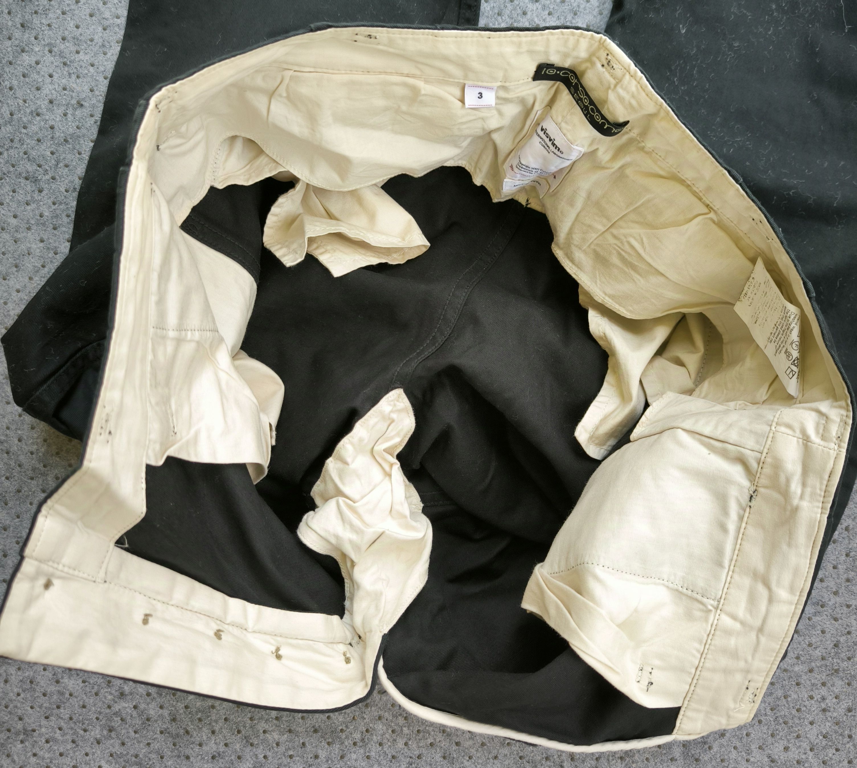 10 Corso Como VISVIM x 10 CORSO COMO 2001 buckle back cropped pants Size US 32 / EU 48 - 7 Thumbnail