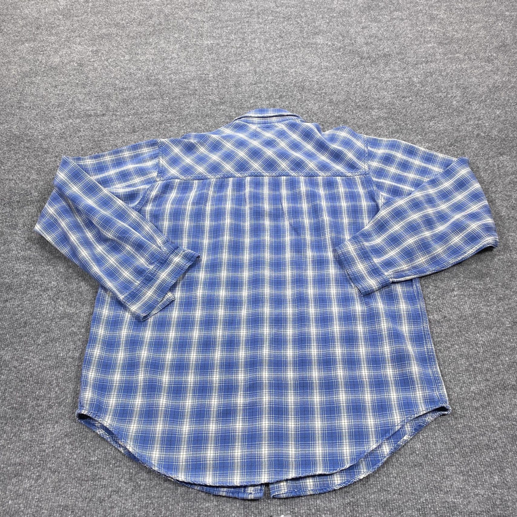 Levi's Levi's Shirt Mens Medium Blue Plaid Long Sleeve Button Up Pockets Casual Size US M / EU 48-50 / 2 - 7 Thumbnail