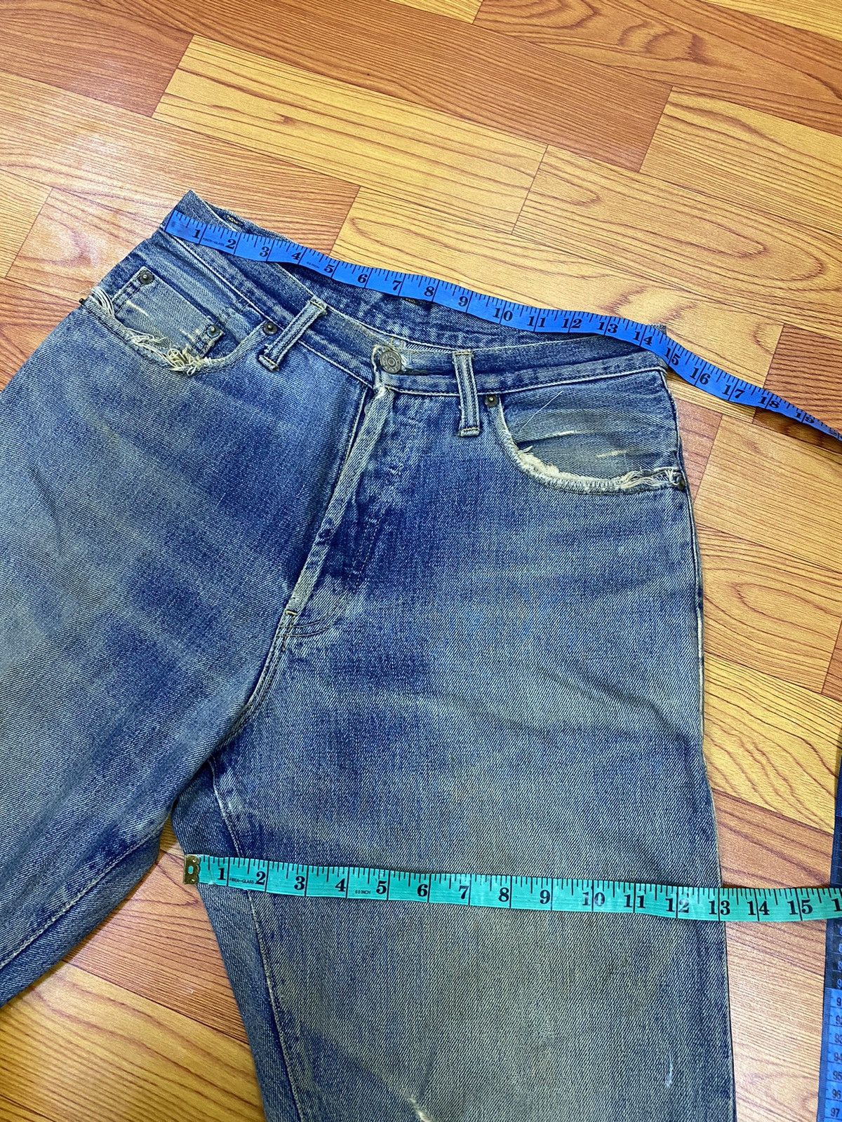 Ralph Lauren Vintage Ralph Lauren RRL Denim Pant Size US 29 - 16 Thumbnail