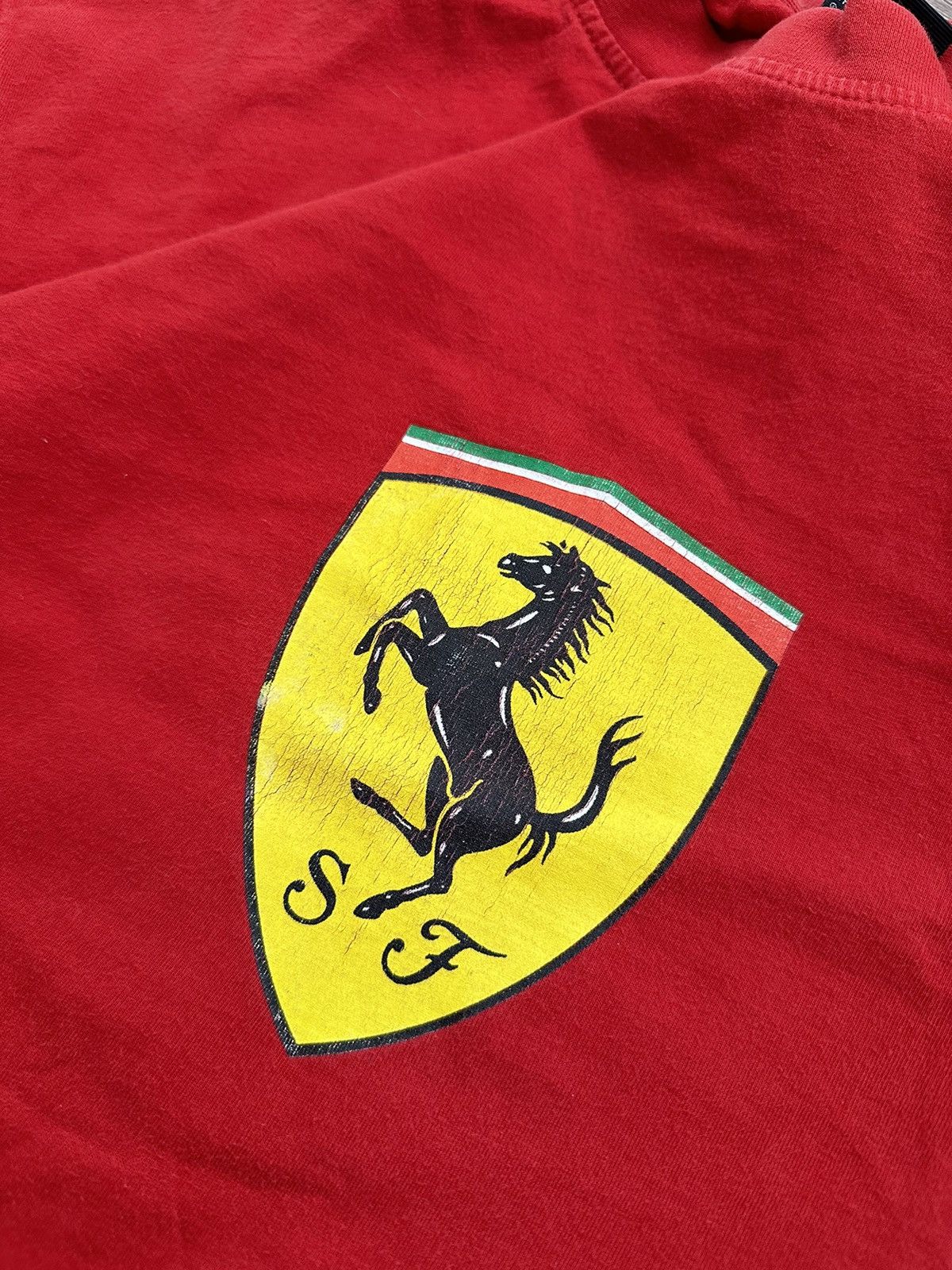 Ferrari 🔥VINTAGE FERRARI Y2K 2000 T-SHIRT🔥 Size US L / EU 52-54 / 3 - 3 Thumbnail