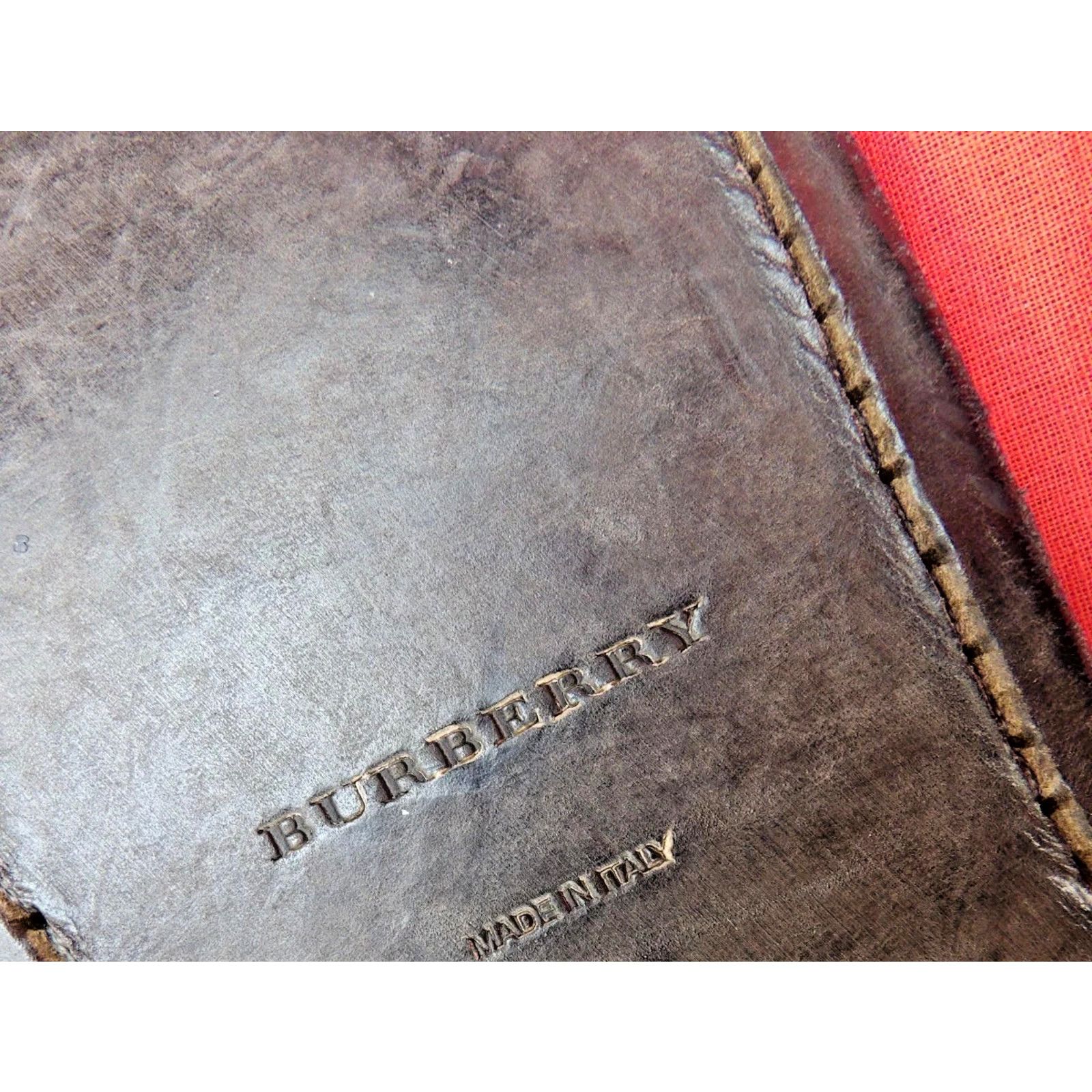 Burberry BURBERRY REDWORTHS BROWN LEATHER SHEARLING OXFORDS 43.5 ITA Size US 10.5 / EU 43-44 - 10 Thumbnail