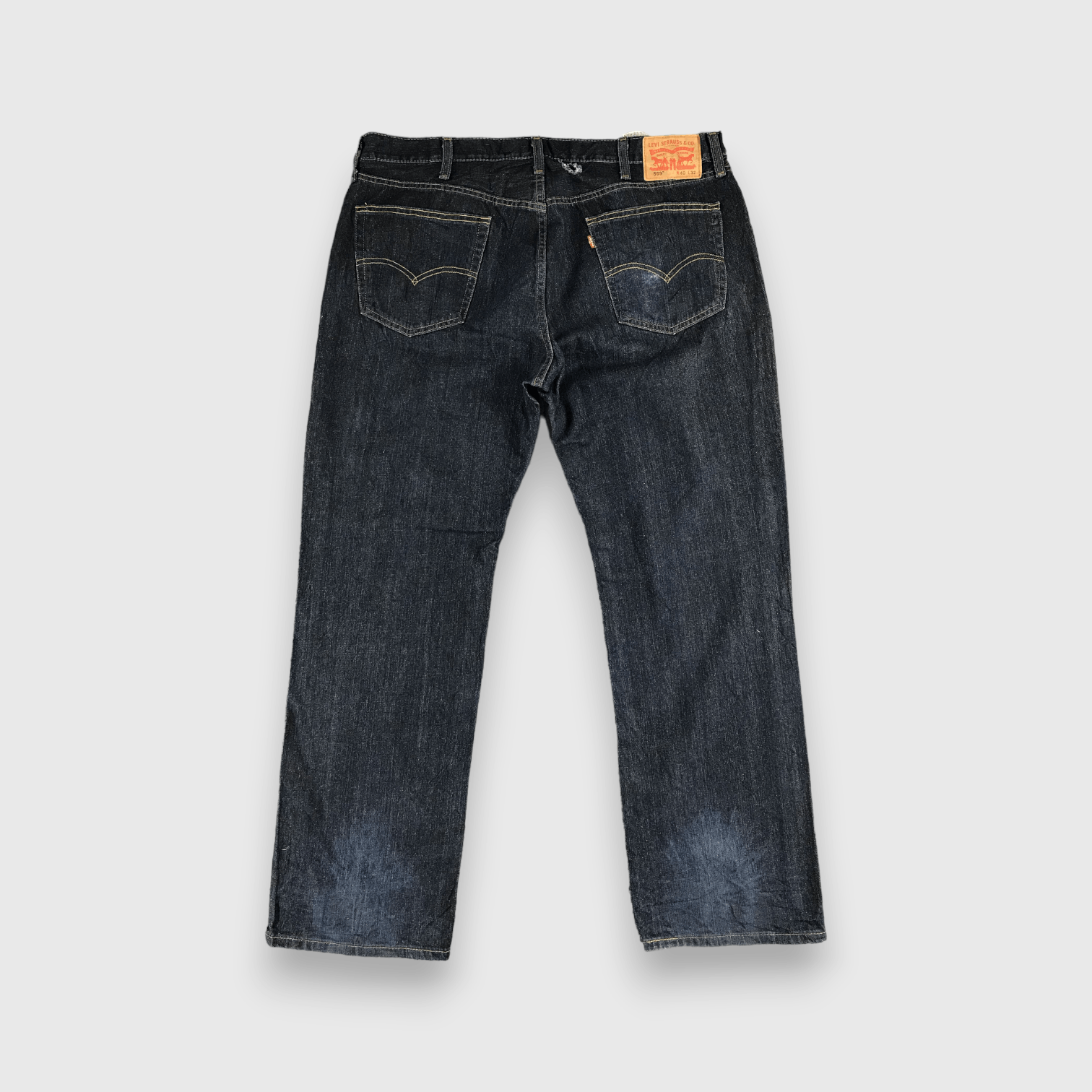 Levi's Vintage Levis 559 Jeans Dark Blue Denim -J531 Size US 42 / EU 58 - 2 Thumbnail