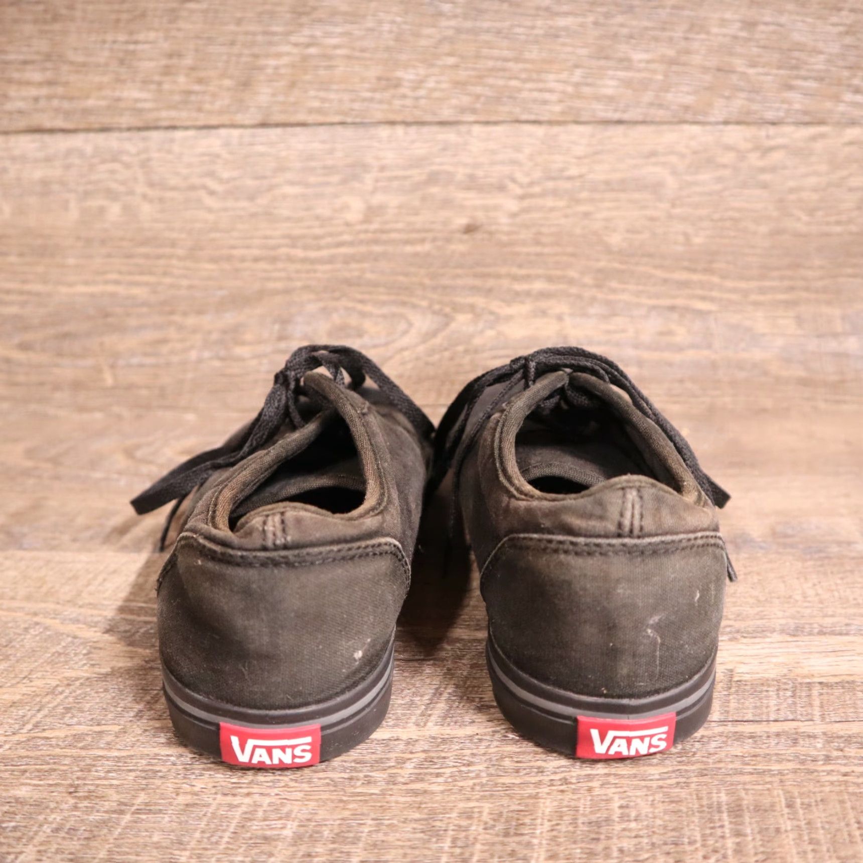 Vans Vans Atwood Canvas Low Top Skate Shoes Triple Black VN-0NJO186 Women’s Size 7.5 Size L / US 10 / IT 46 - 4 Thumbnail