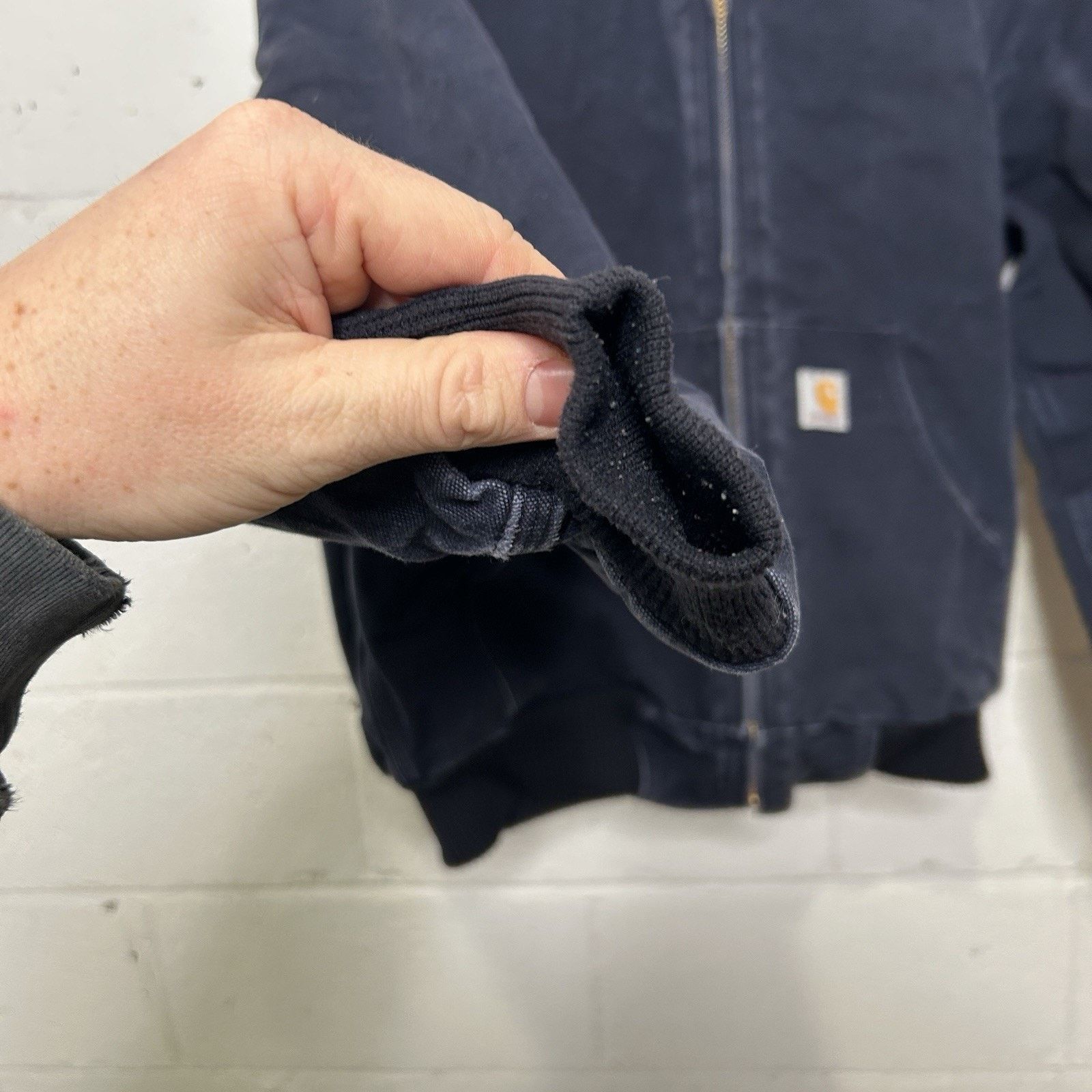 Carhartt Carhartt Quilted Active Jacket “Dark Navy” J140 DNY Size US S / EU 44-46 / 1 - 5 Thumbnail