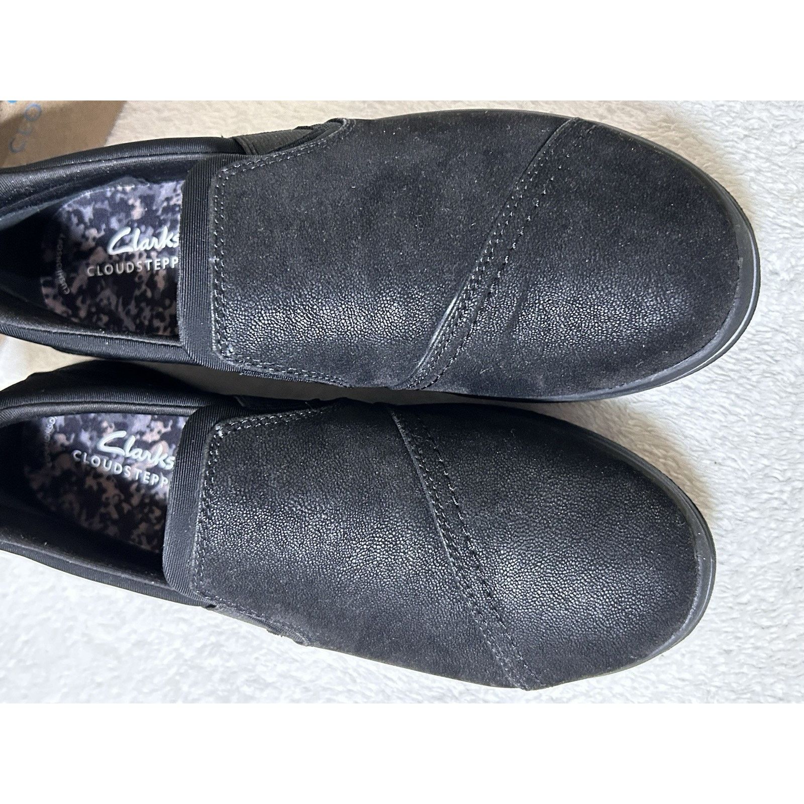 Clarks Clarks Cloudsteppers Breeze Dawn Wm Slip On Black Shoes Sz 6 Size US 6 / IT 36 - 5 Thumbnail