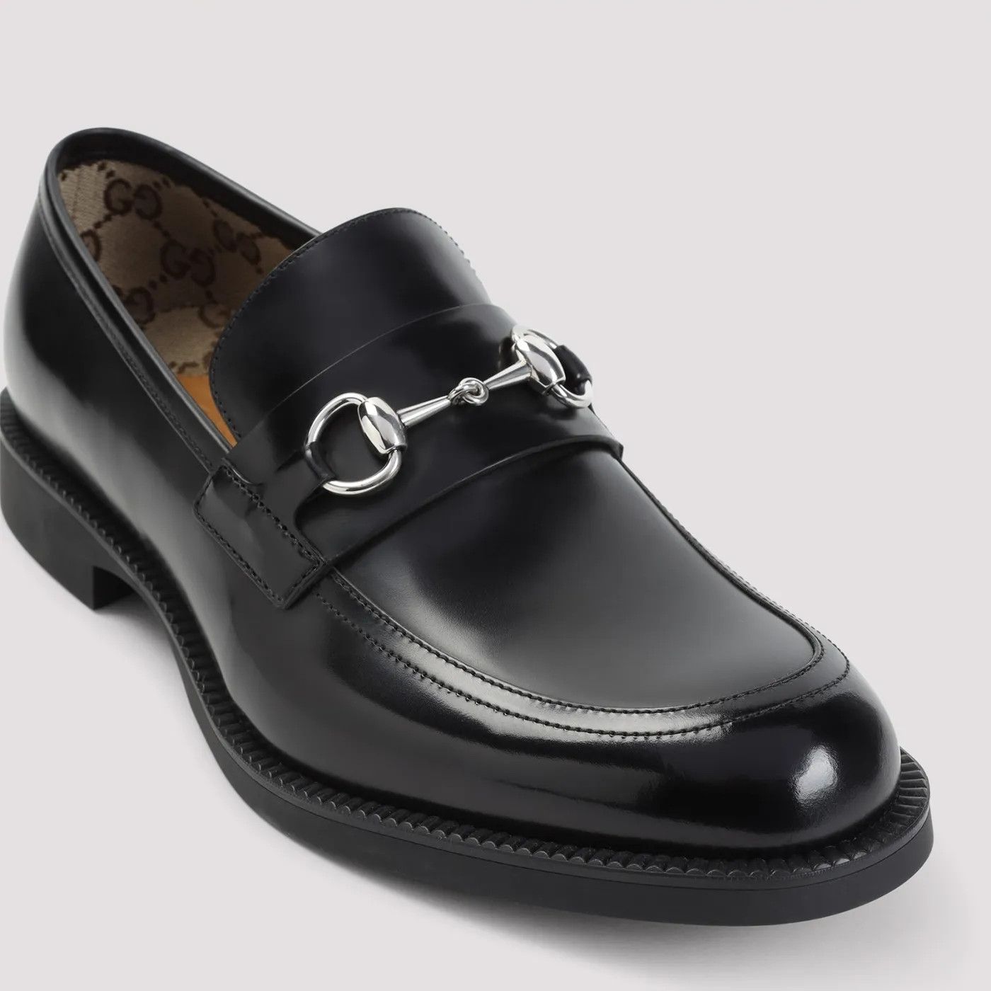 Gucci o1mt1gz0226 Men's Loafers With Horsebit in Black Size US 7.5 / EU 40-41 - 4 Thumbnail