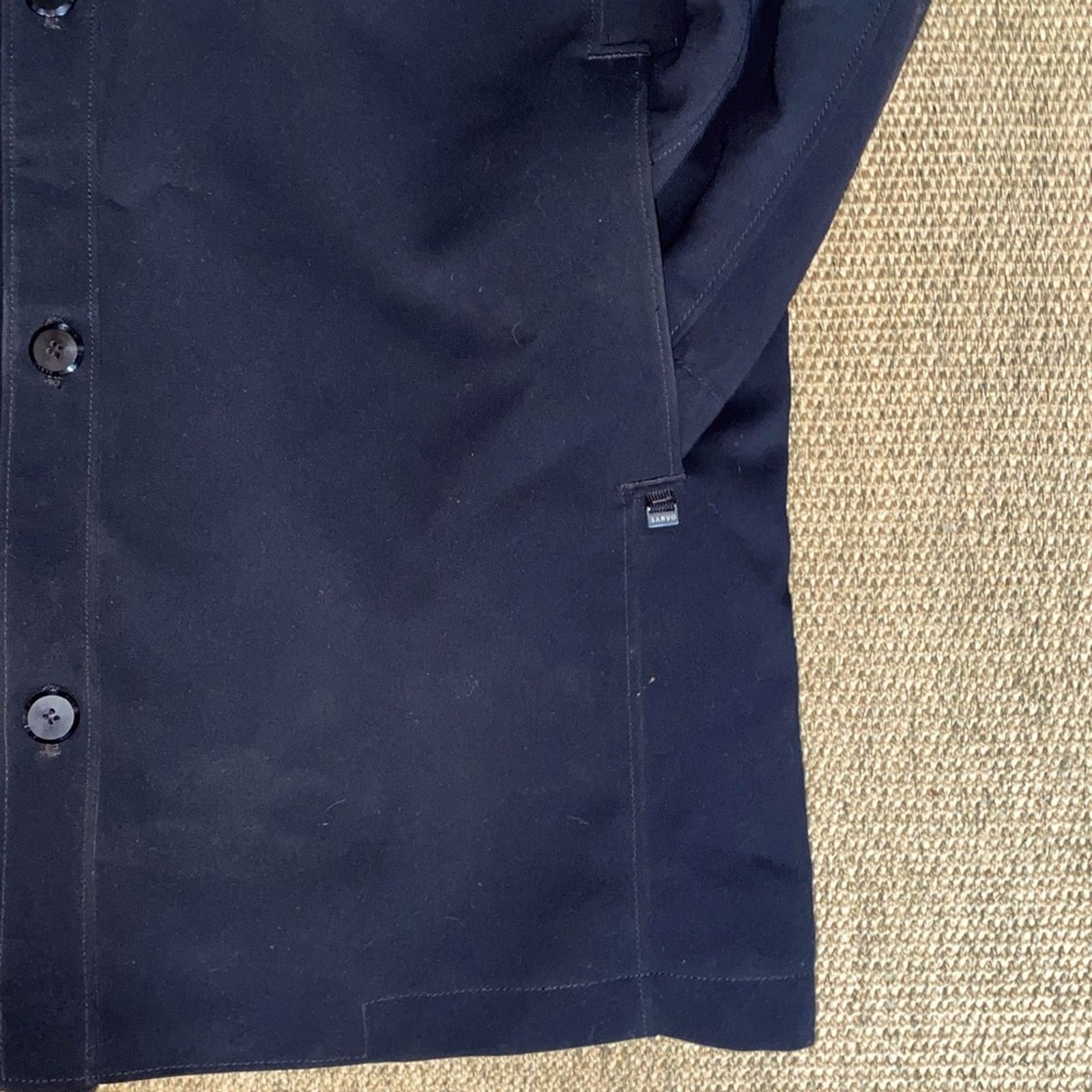 Sanyo Sanyo Tokyo $200 Men’s Water-Repellant Car Rain Coat Black M Size US M / EU 48-50 / 2 - 7 Thumbnail