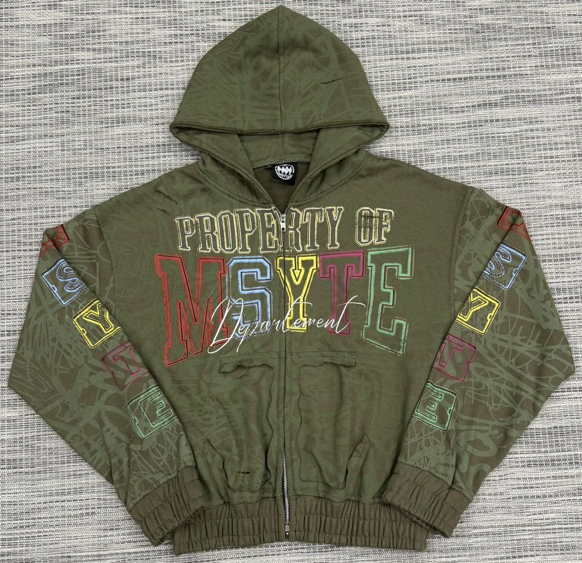 Other Msyte Green Graffiti Zip Size US M / EU 48-50 / 2 - 1 Thumbnail