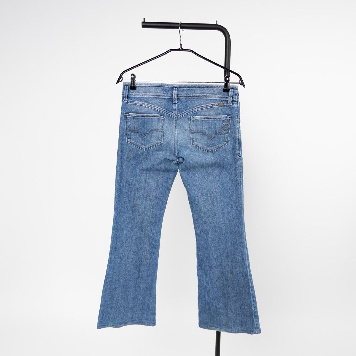 Diesel Diesel Melty Womens Blue Jeans Bootcut Stretch Denim Size 28" / US 6 / IT 42 - 2 Thumbnail