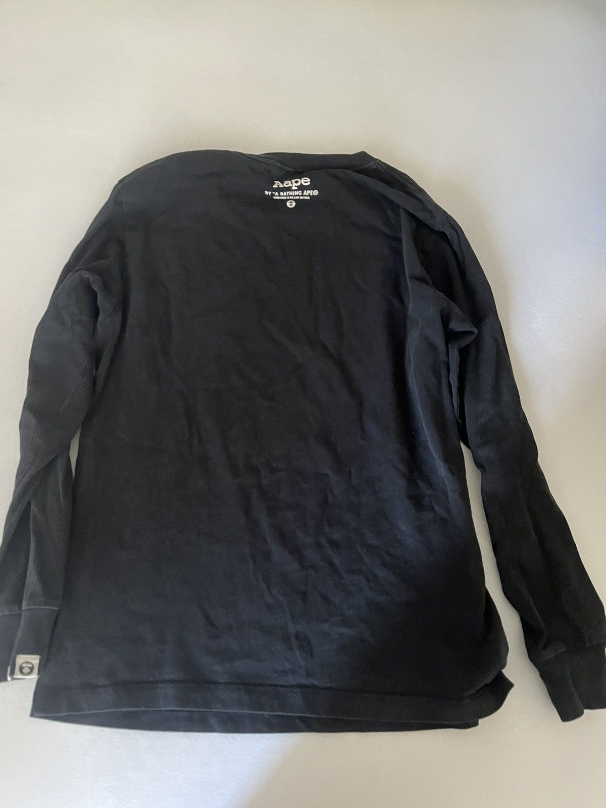 Aape × Bape Black a bathing ape (Bape) longsleeve/shirt Size US M / EU 48-50 / 2 - 2 Thumbnail
