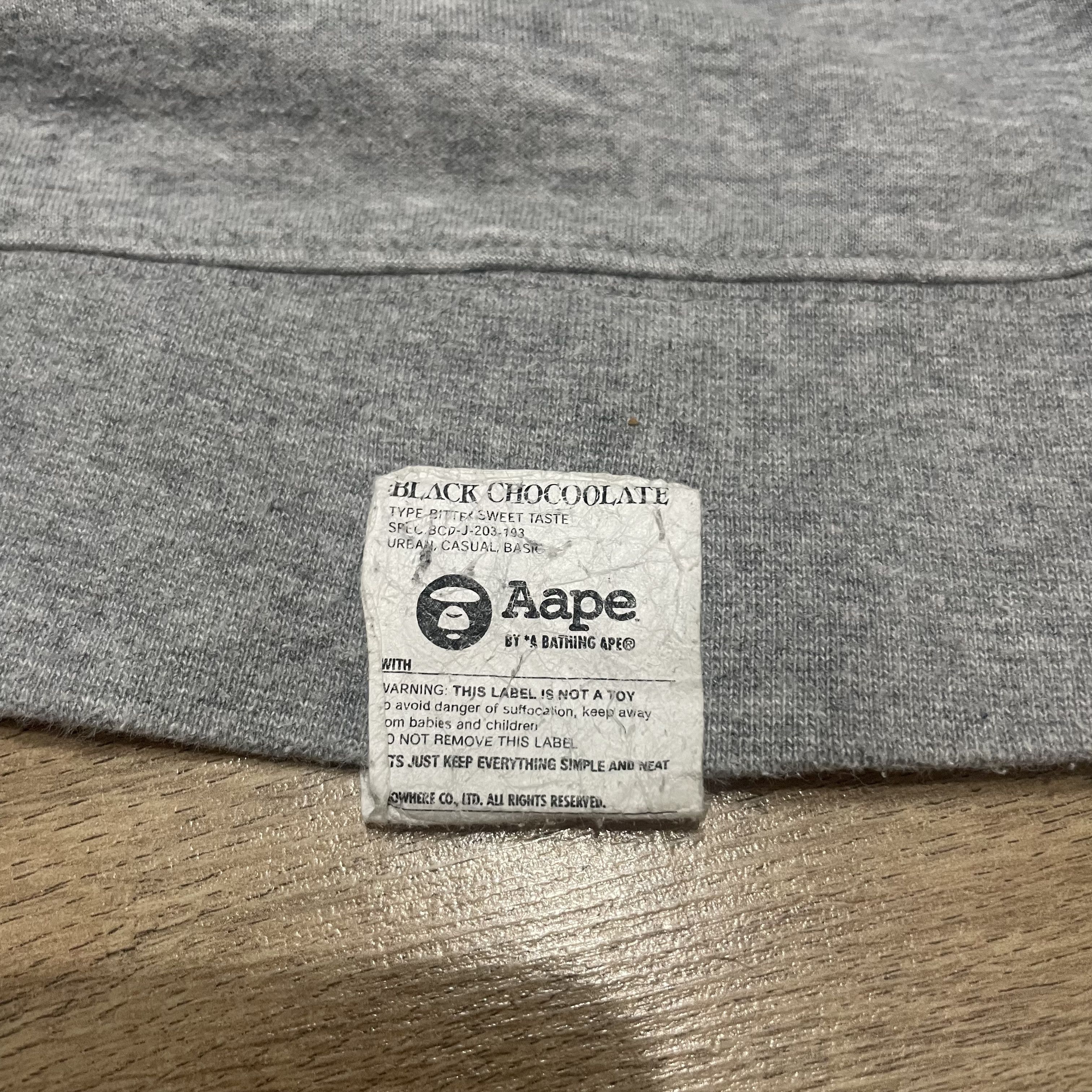 Aape × Chocolate Sweatshirt Aape x Chocolate Size US M / EU 48-50 / 2 - 5 Thumbnail