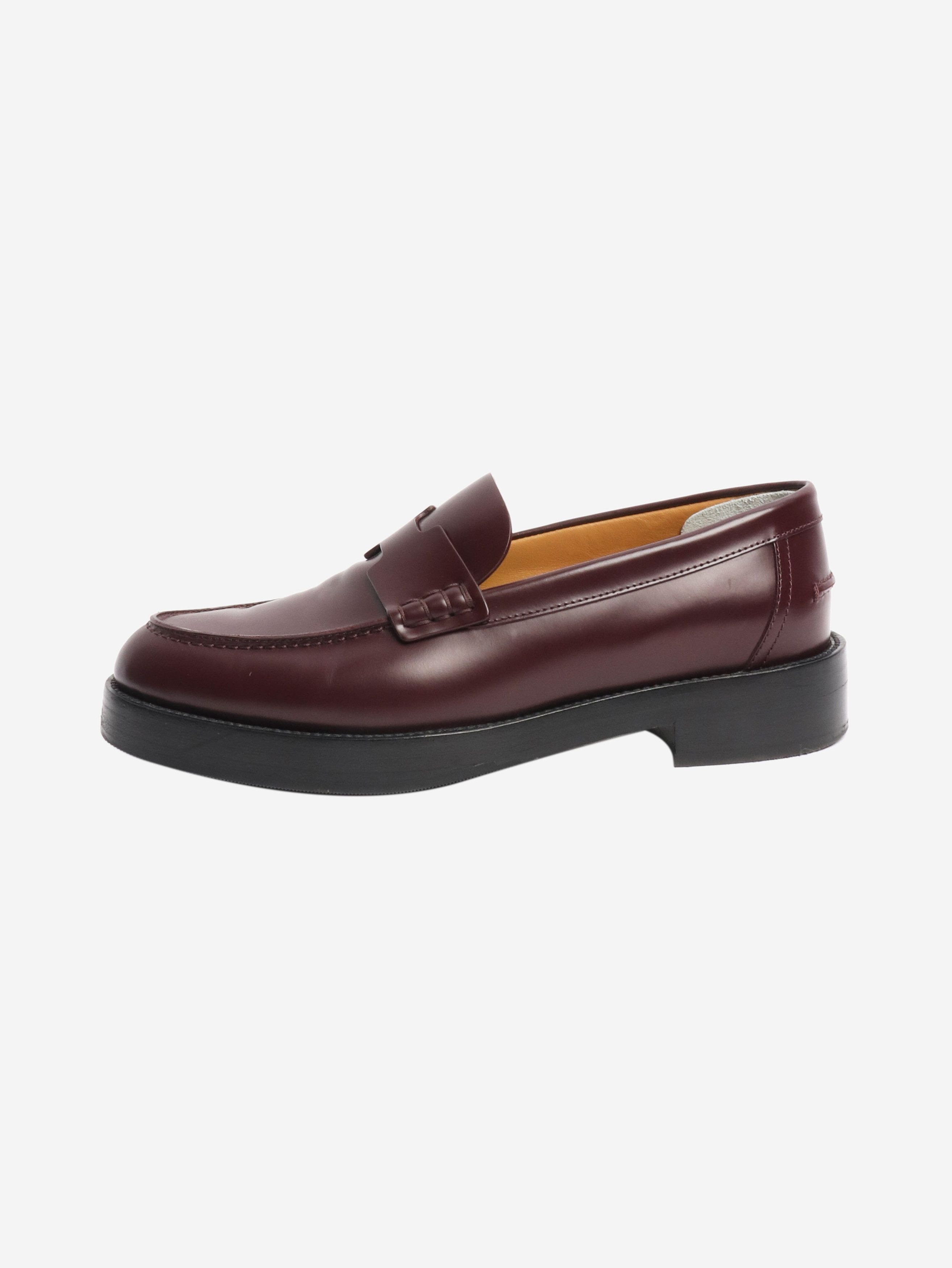 Other Burgundy leather loafers - EU 38.5 Size US 7 / IT 37 - 1 Thumbnail