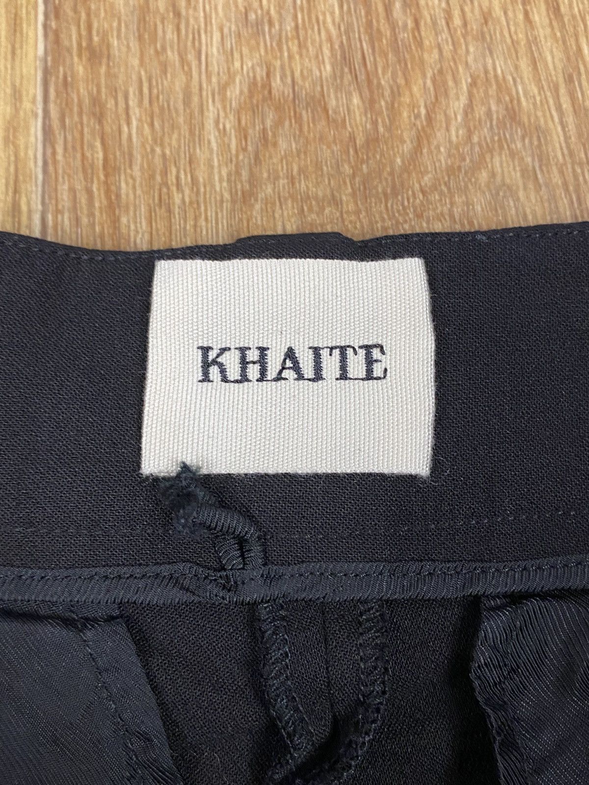 KHAITE Khaite Classic Trousers Black Pants RRP 1000$+ Size 30" / US 8 / IT 44 - 3 Thumbnail