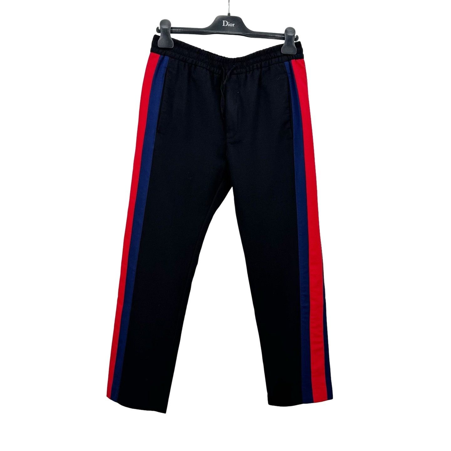 Gucci Gucci Web Stripe Wool Mohair Trousers Size 28 Size US 28 / EU 44 - 1 Thumbnail