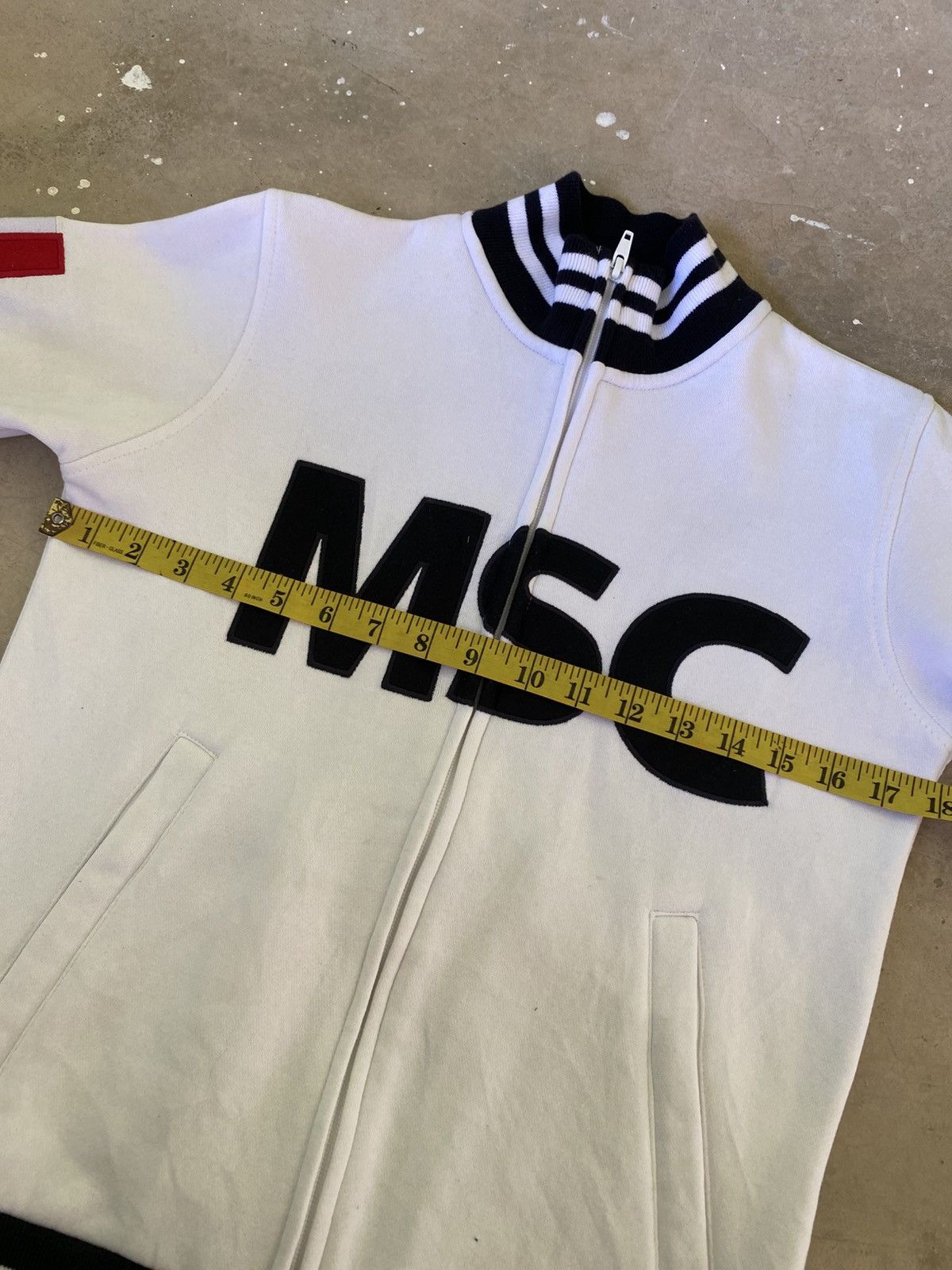 Vintage Vintage MSC Italia Logo Track Jacket Size US S / EU 44-46 / 1 - 12 Thumbnail
