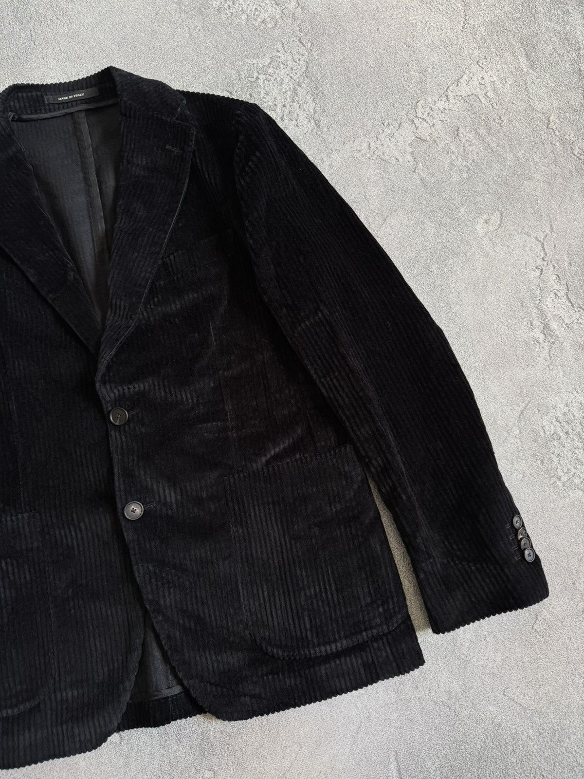 Tagliatore Tagliatore black velour velvet blazer jacket old money Size US M / EU 48-50 / 2 - 10 Thumbnail