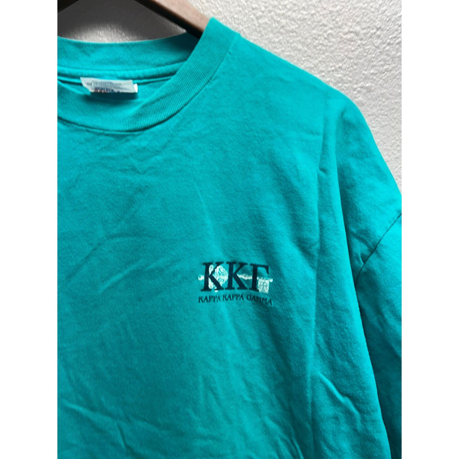 Hanes Vintage U of A Shirt Kappa Rush Around The Clock Tee 90s XL Size US XL / EU 56 / 4 - 3 Thumbnail