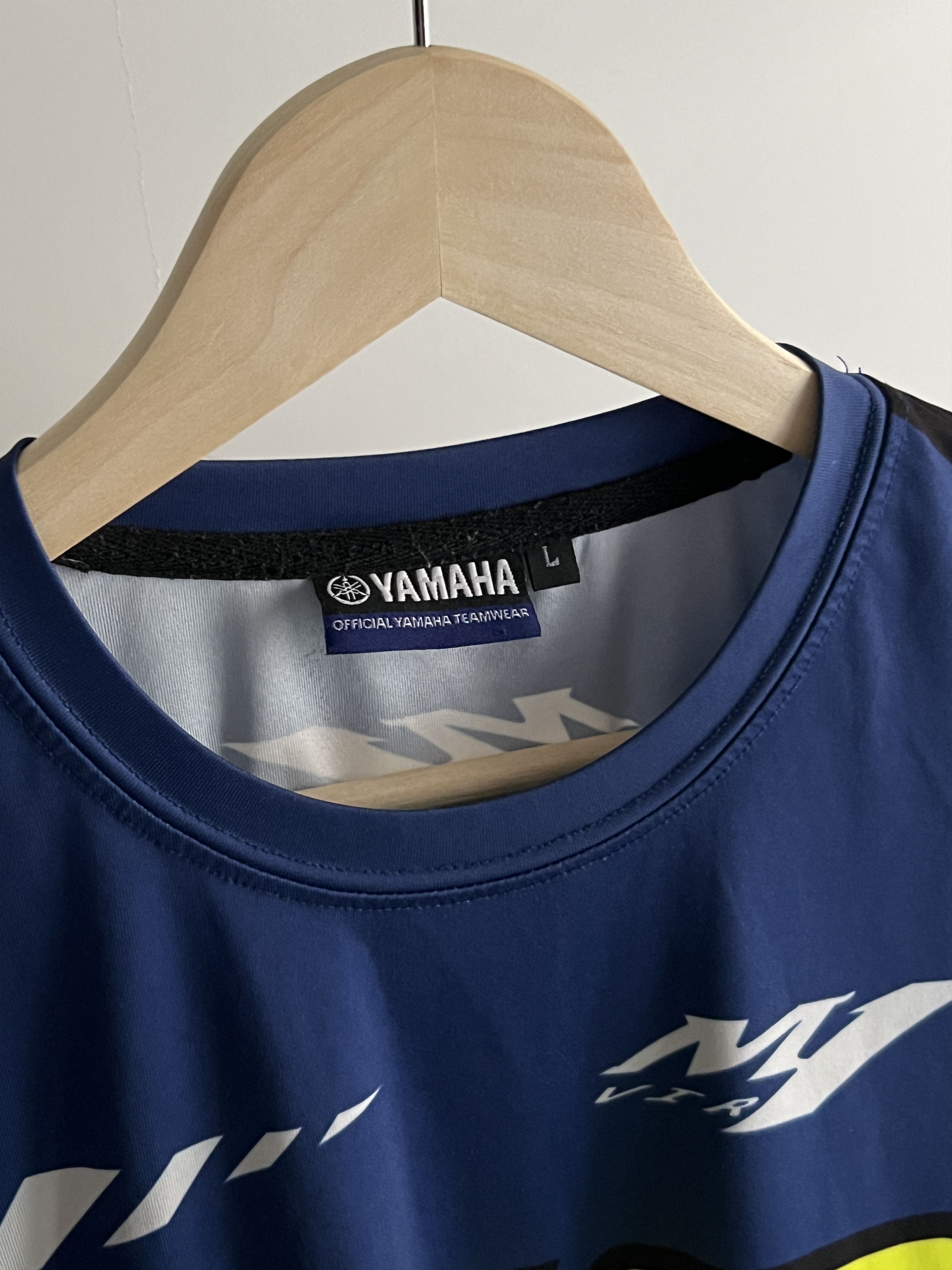 Japanese Brand × Yamaha Yamaha Vale 46 Y2k Racing Japanese Streetwear Style t-shirt Size US L / EU 52-54 / 3 - 3 Thumbnail