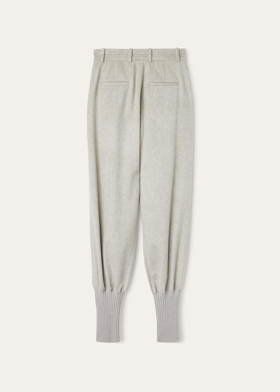 Loro Piana o1srvl11e0125 Carmy Trouser in Grey Size 28" / US 6 / IT 42 - 2 Thumbnail