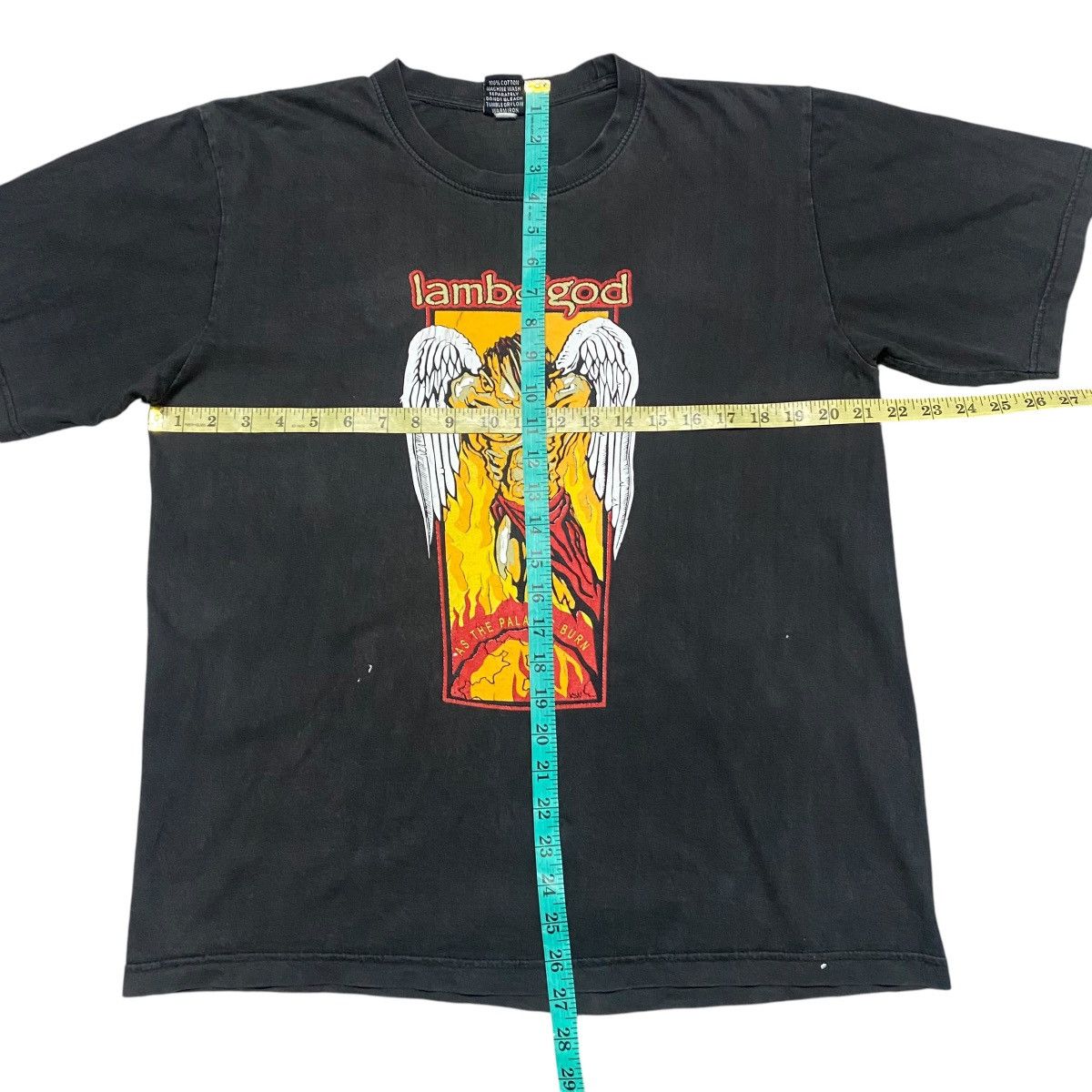 Band Tees Vintage LAMB OF GOD Shirt As The Places Burn Size US L / EU 52-54 / 3 - 12 Thumbnail