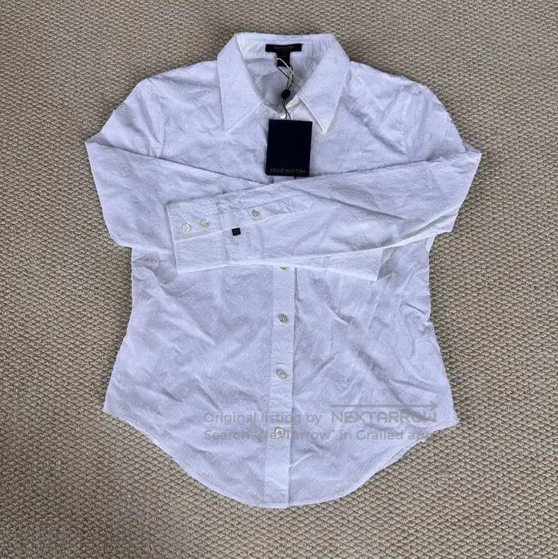 Other Louis Vuitton White Cotton Shirt for Women . Size M / US 6-8 / IT 42-44 - 1 Thumbnail
