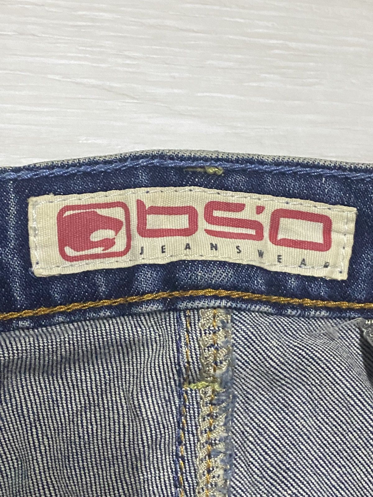 Other Vintage japanese Brand BSO Faded Wash Bootcut Flare Jeans Size US 28 / EU 44 - 19 Thumbnail