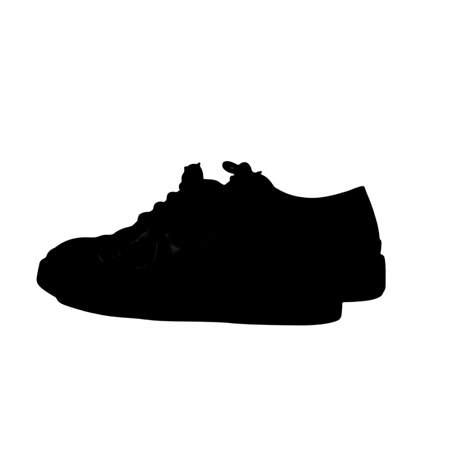 Prada Black Leather Oxford Chunky Derby - 02631 Size US 10.5 / EU 43-44 - 7 Thumbnail
